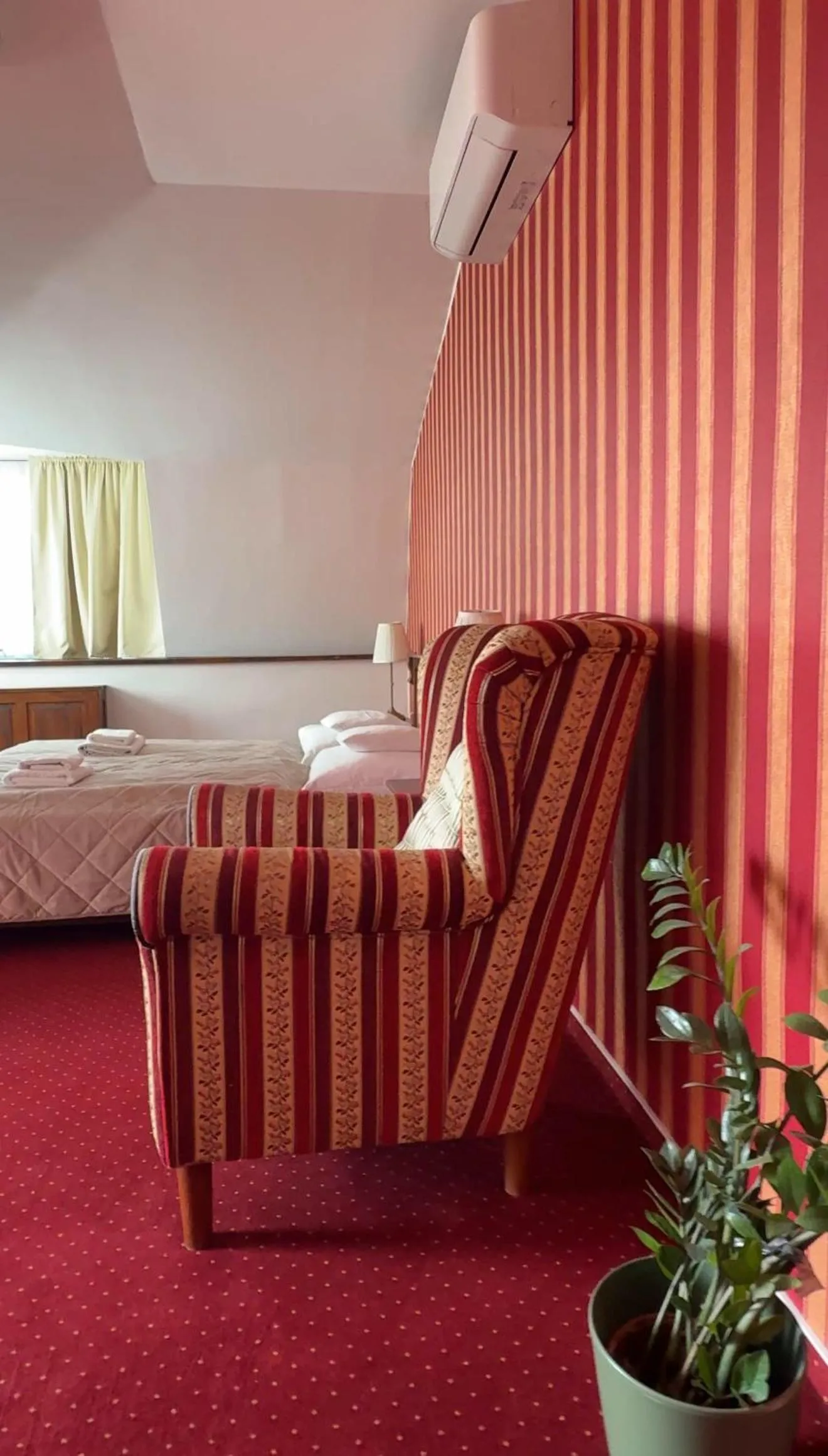 Bedroom, Bed in Zámocká koruna u Hoffera