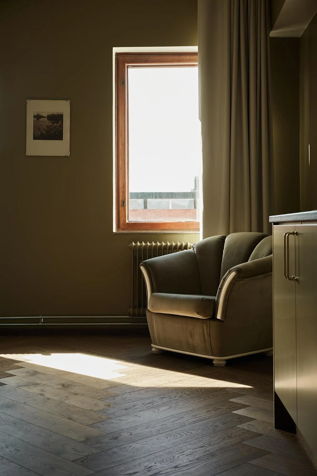 Seating area in Hotelli Vihannonkulma