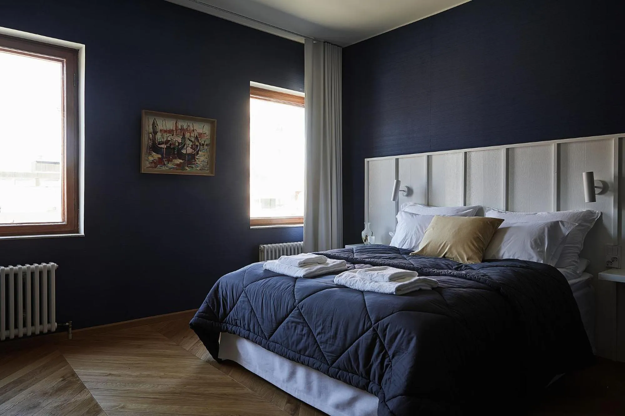 Bed in Hotelli Vihannonkulma