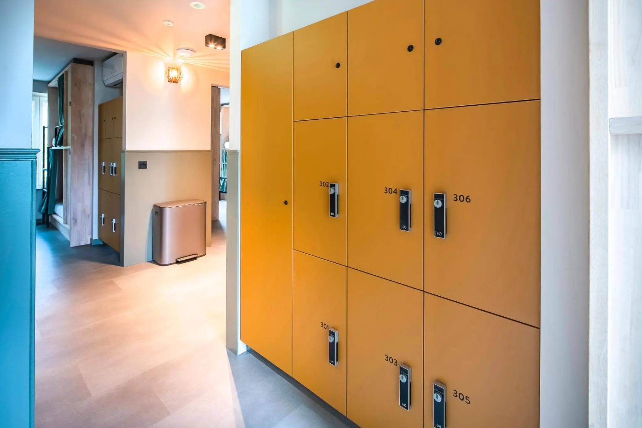 bunk bed in The Bee Hostel