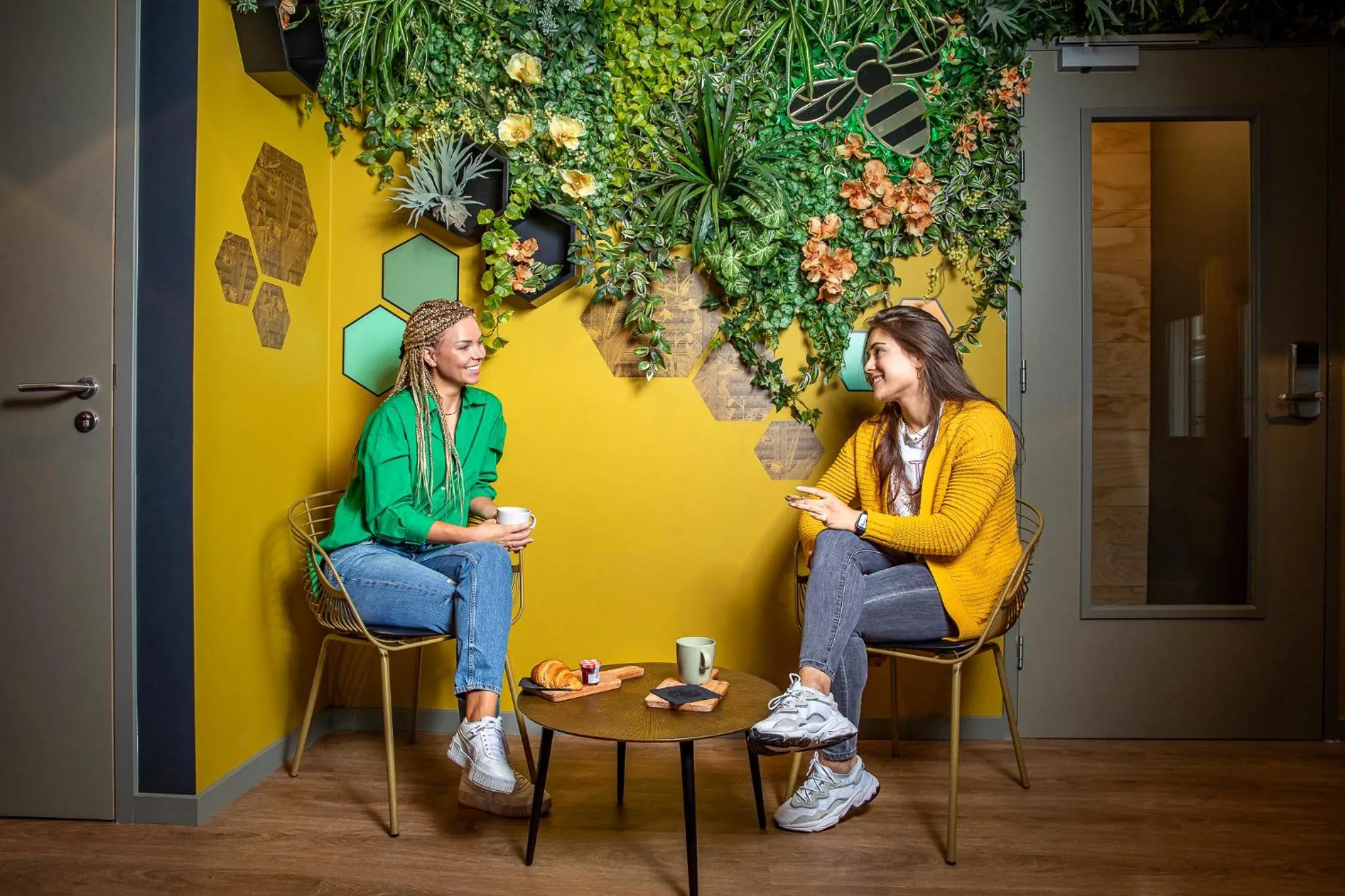 People in The Bee Hostel