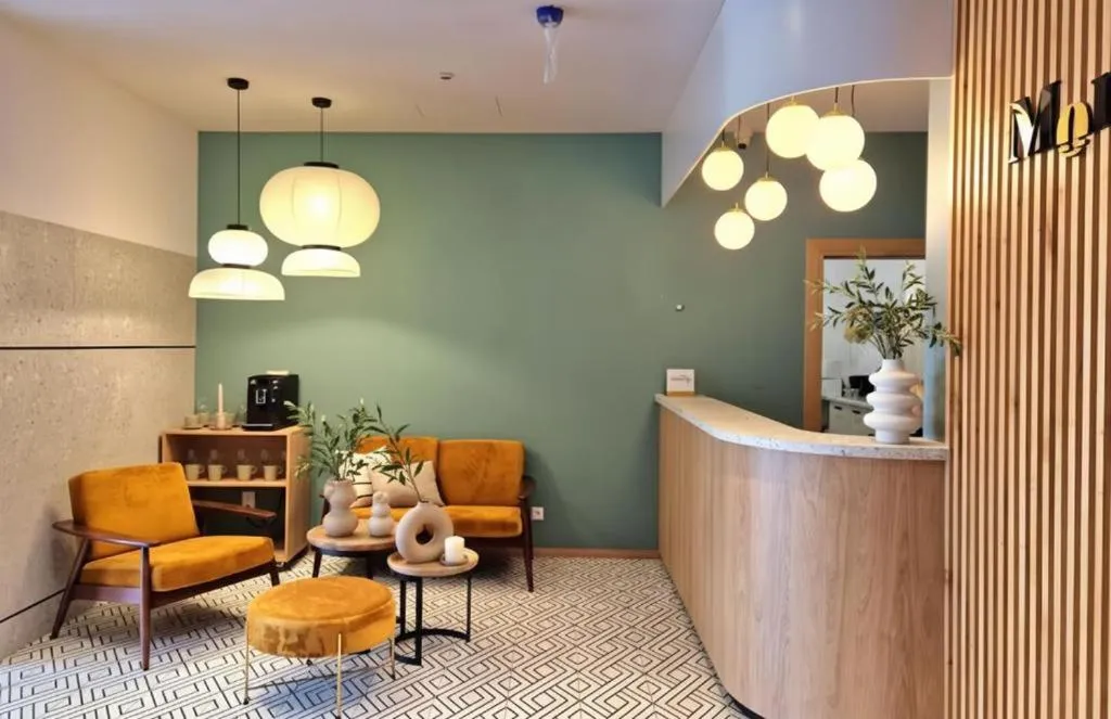 Lobby or reception in Monciak55 Sopot Apartments by StayLab