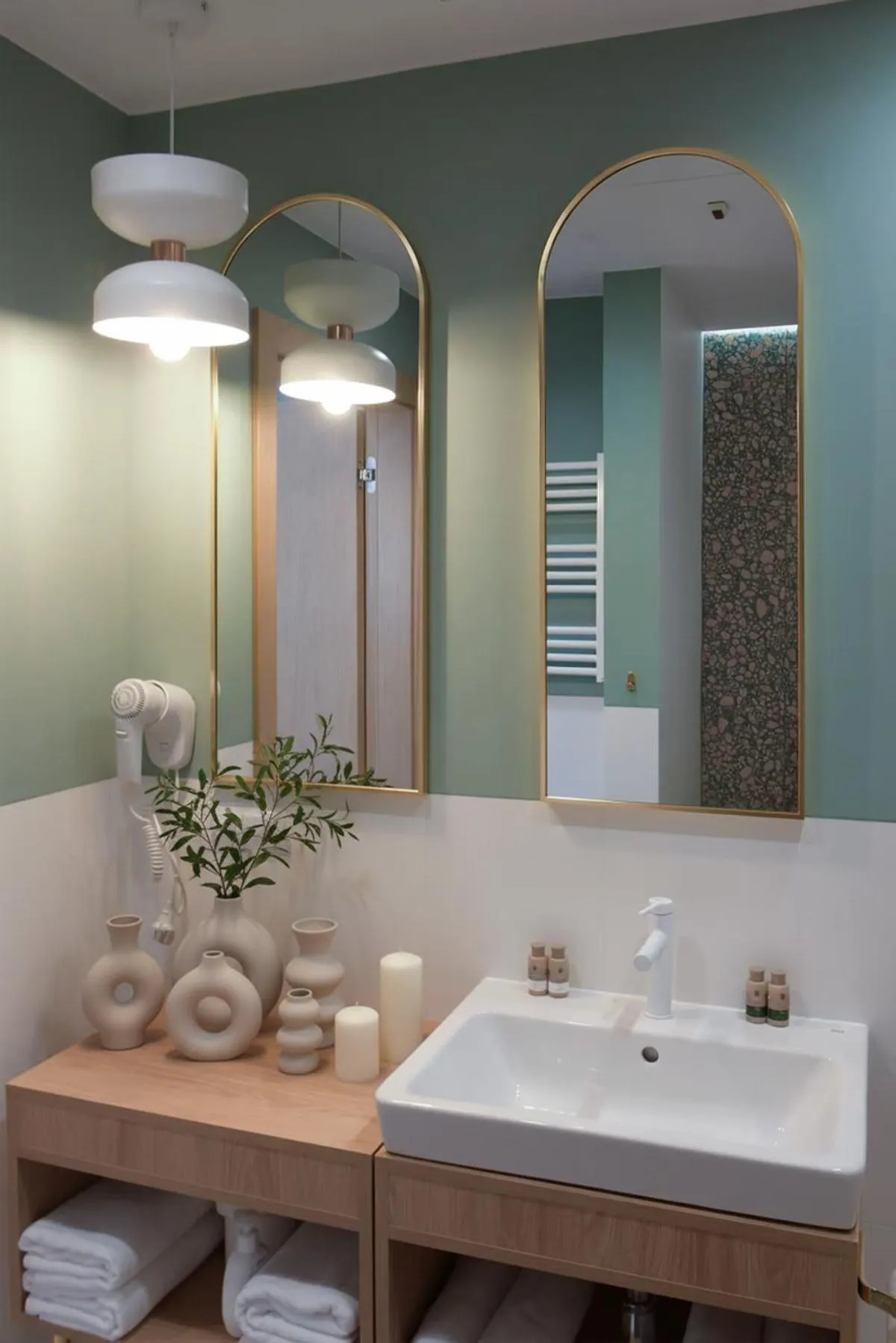 Bathroom in Monciak55 Sopot Apartments by StayLab