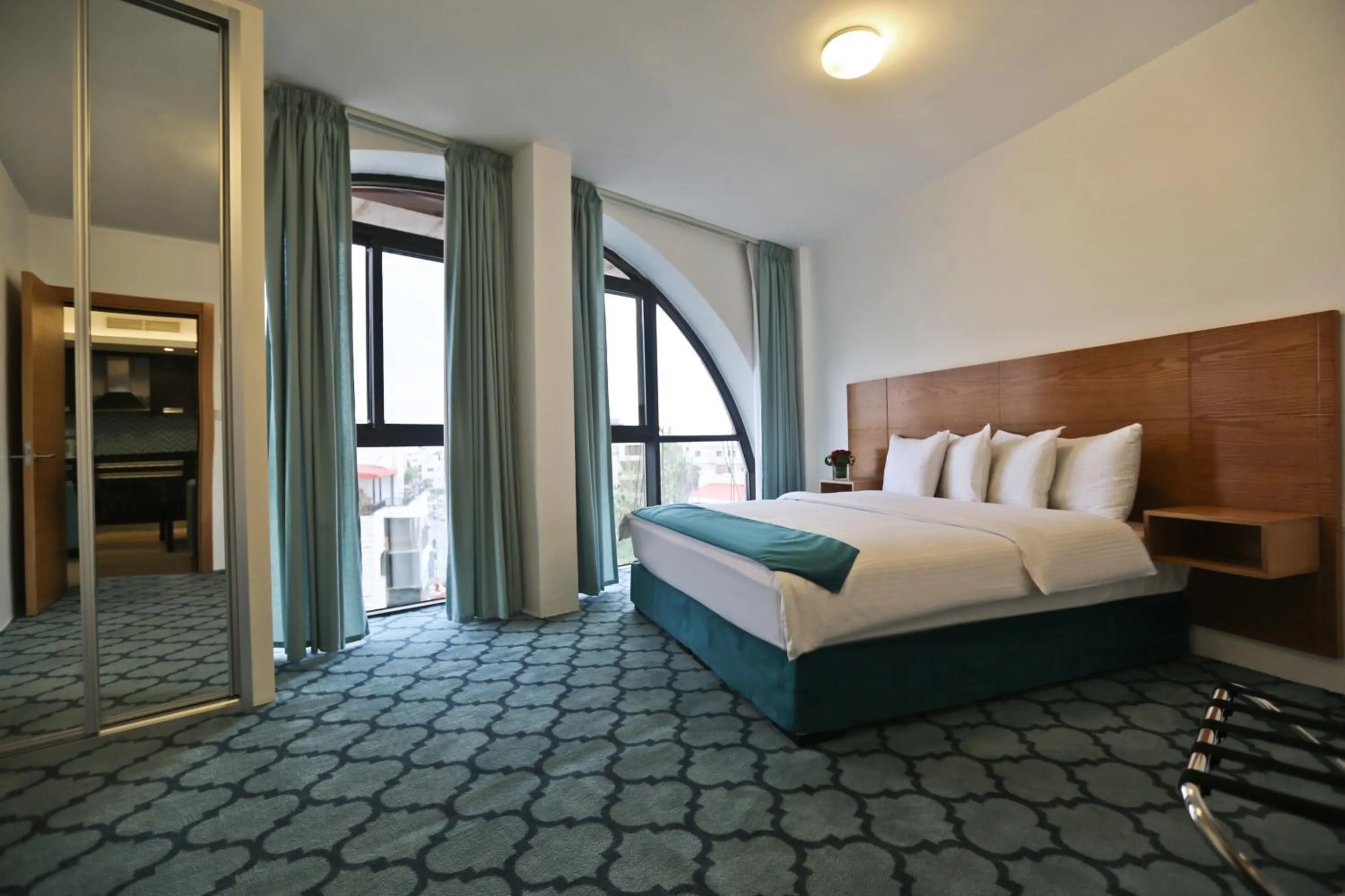 Bedroom, Bed in Khuttar Apartment