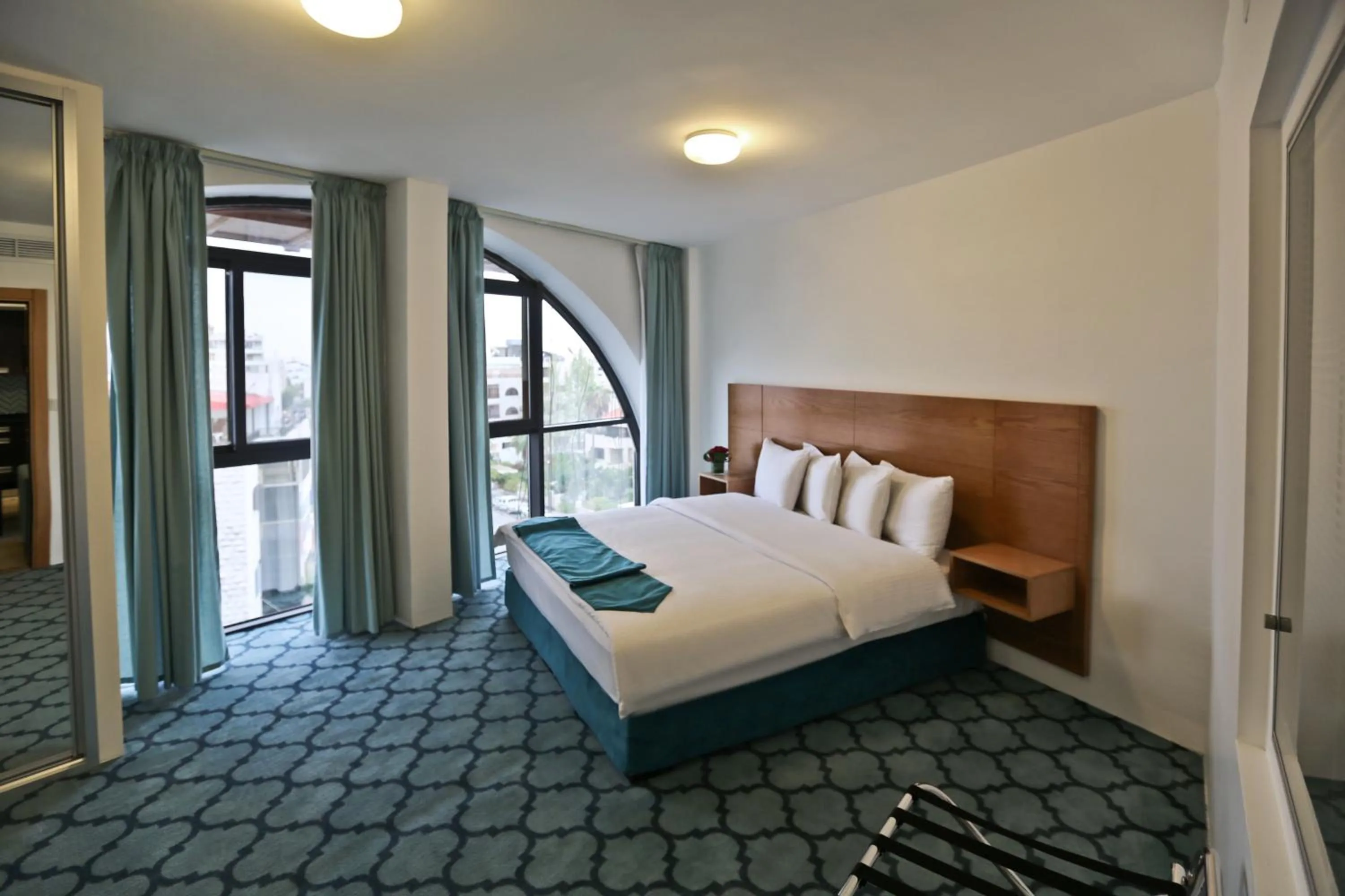 Bedroom, Bed in Khuttar Apartment