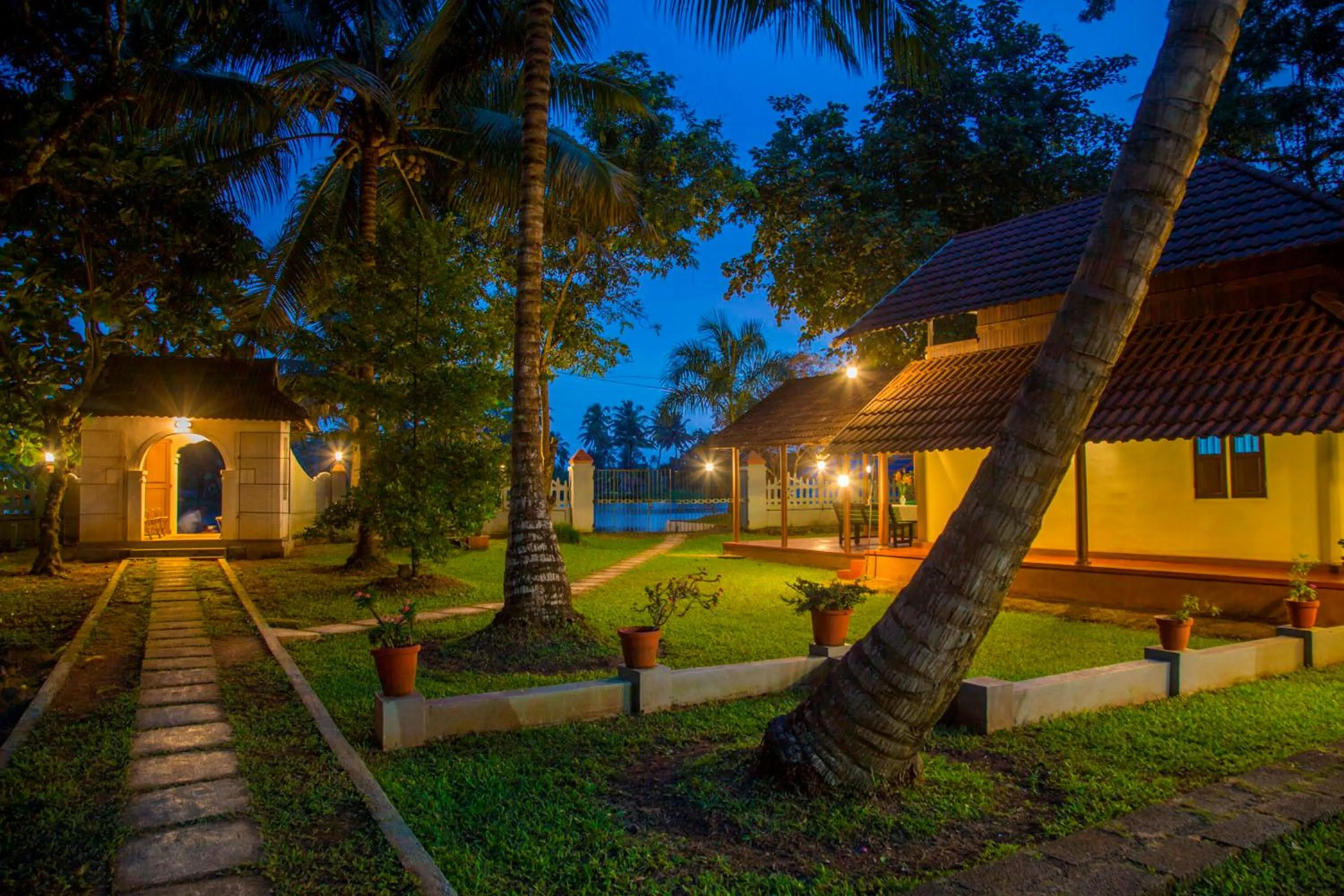 Facade/entrance in Kurialacherry House Alleppey