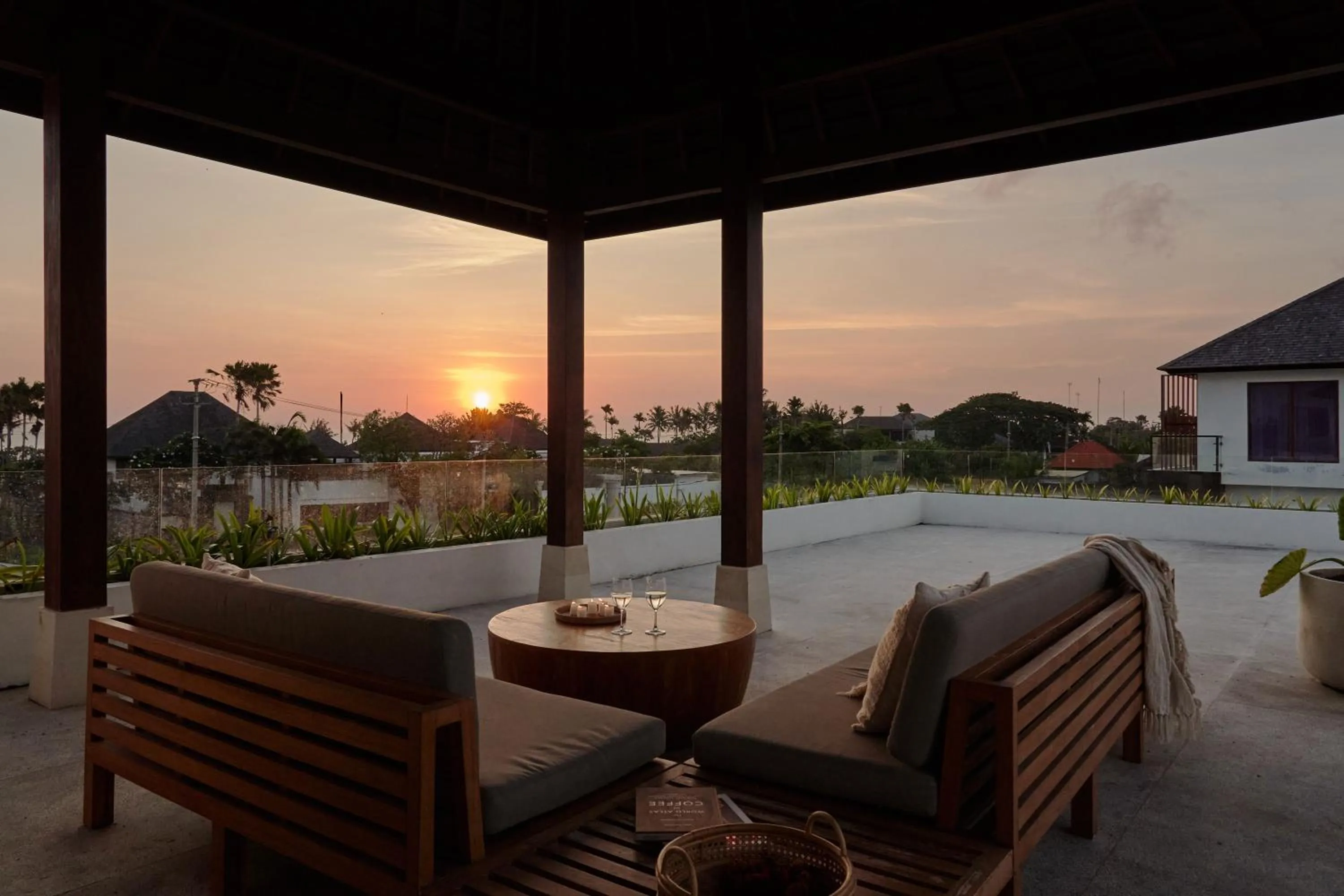 Natural landscape in Om Cemagi Beach Villa Canggu