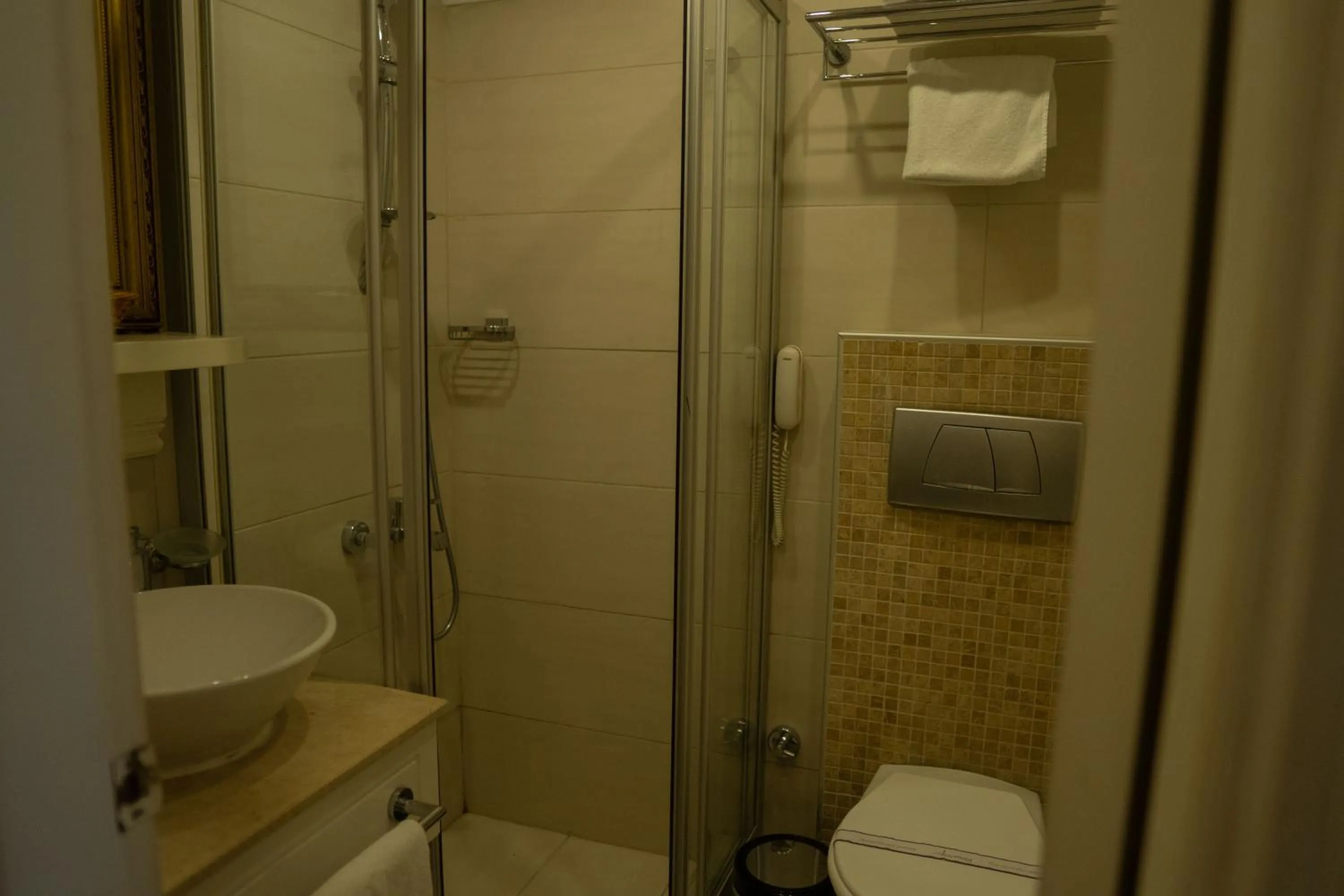 Toilet in Avicenna Hotel Sultanahmet