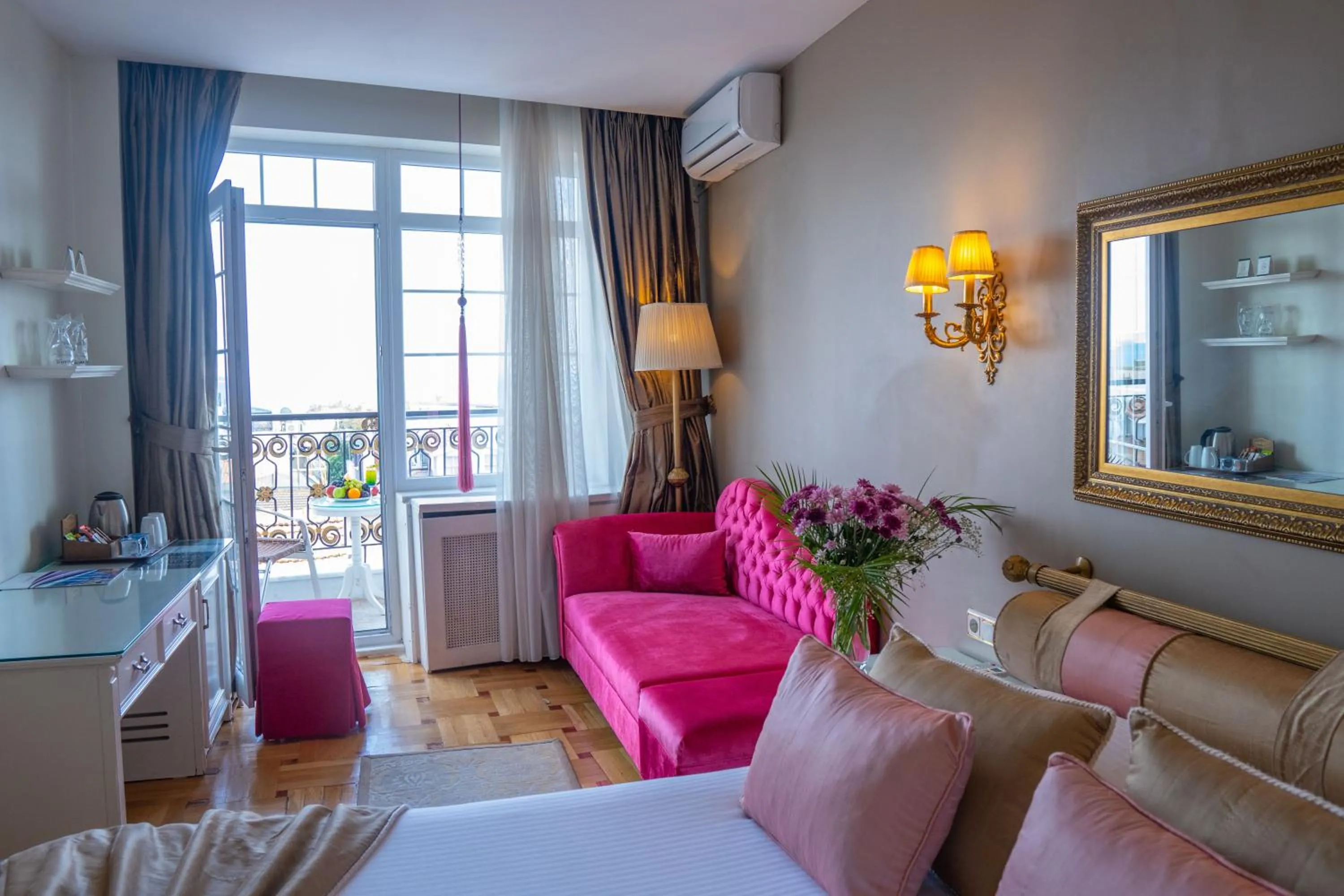 Bed in Avicenna Hotel Sultanahmet