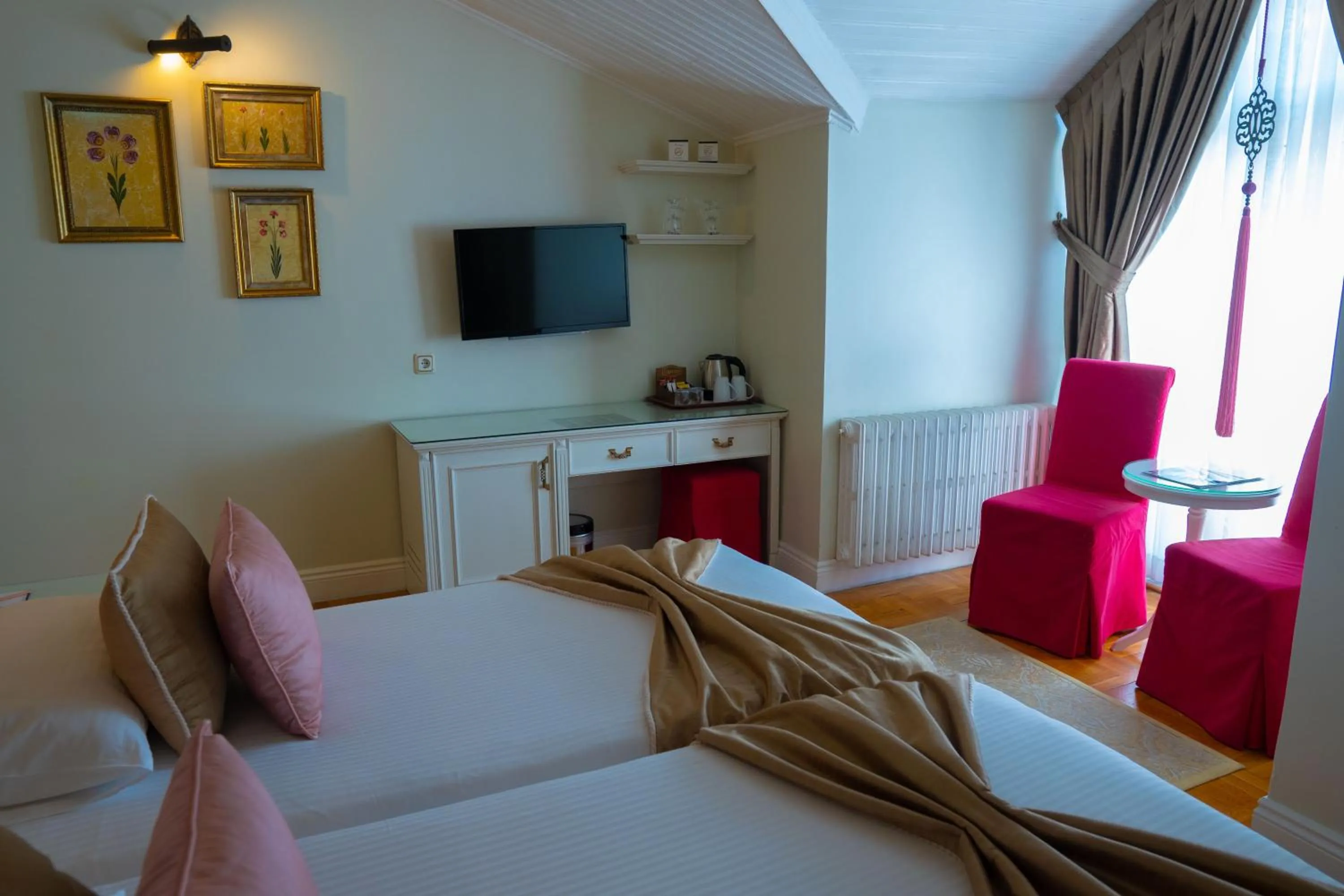 Bed in Avicenna Hotel Sultanahmet