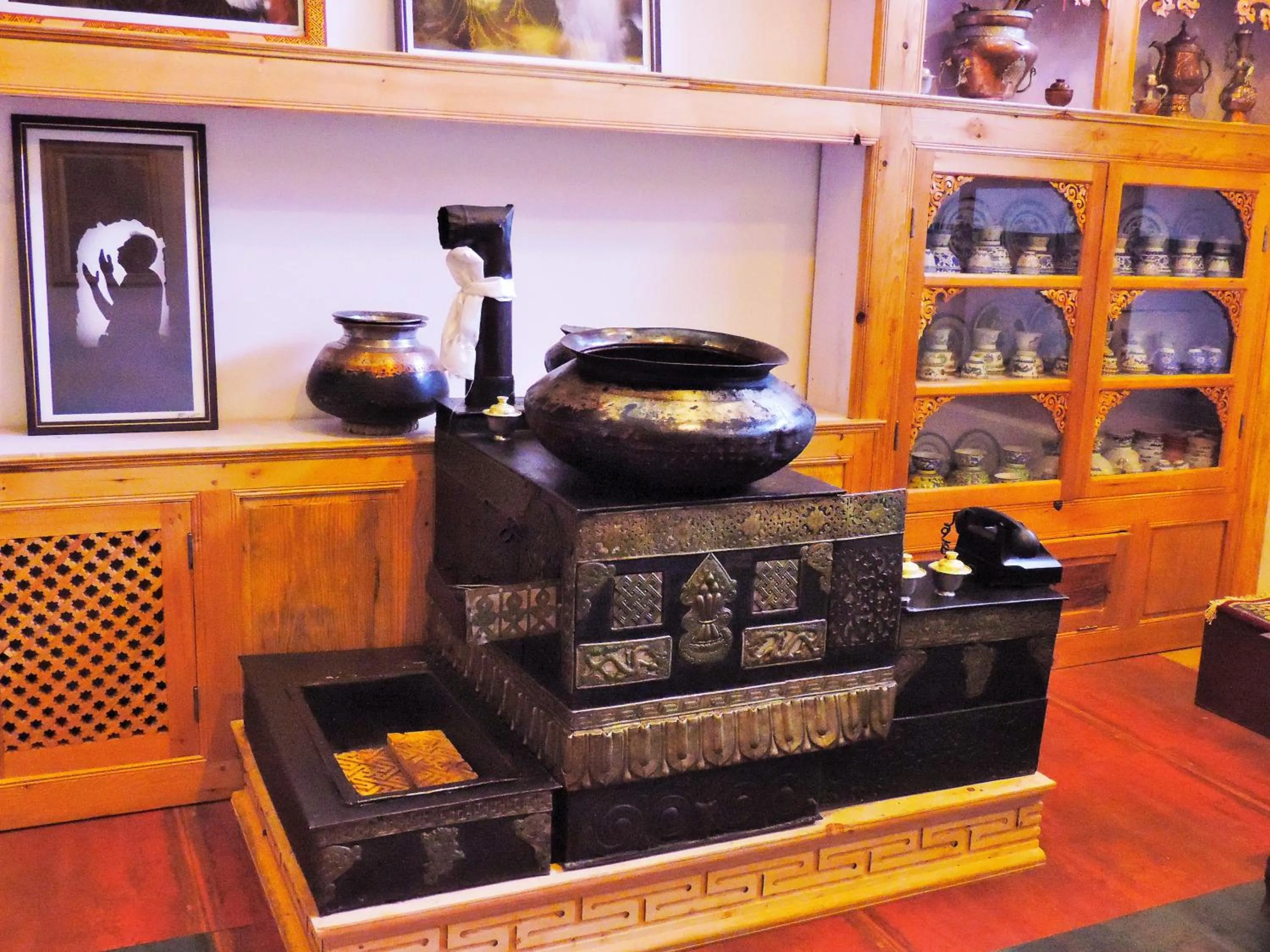 Decorative detail in Hotel Grand Himalaya