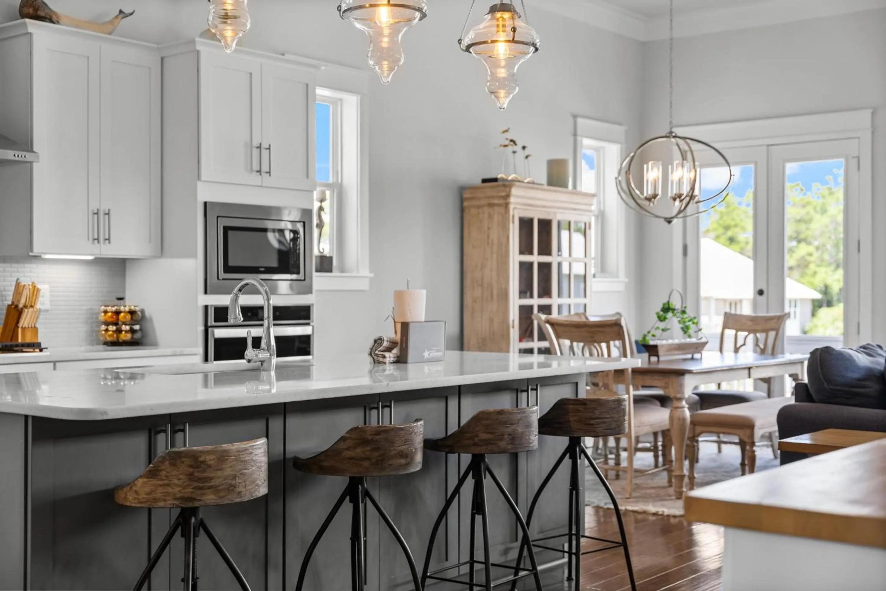 Kitchen or kitchenette in 30A Pet Friendly Beach House - 33 Sunset by Panhandle Getaways