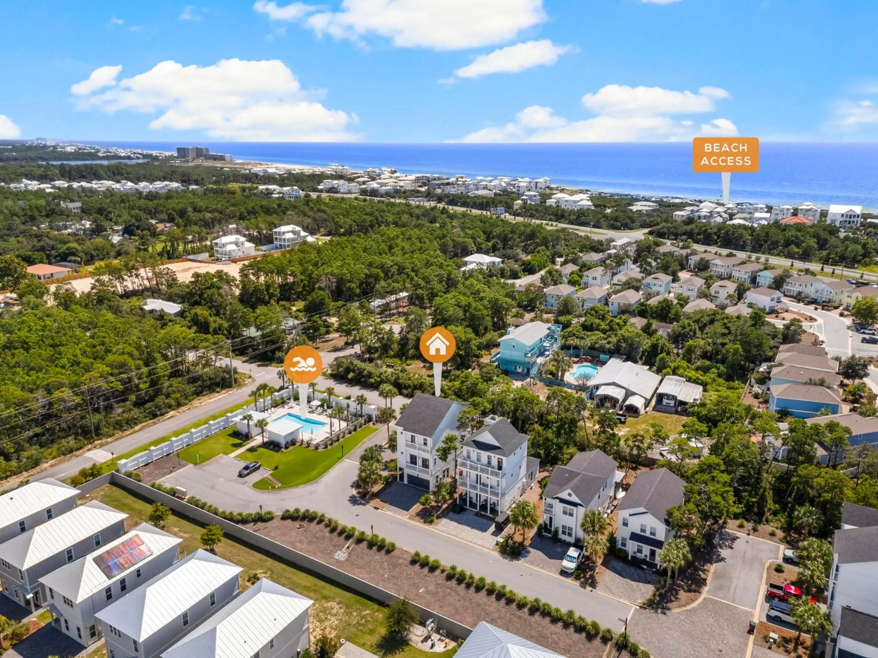 Property building in 30A Pet Friendly Beach House - 33 Sunset by Panhandle Getaways