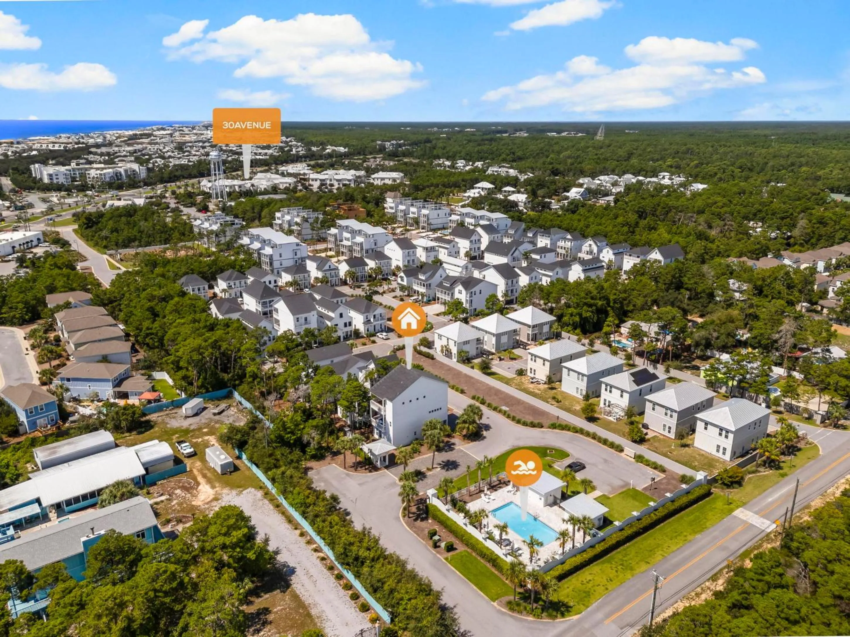 Property building in 30A Pet Friendly Beach House - 33 Sunset by Panhandle Getaways