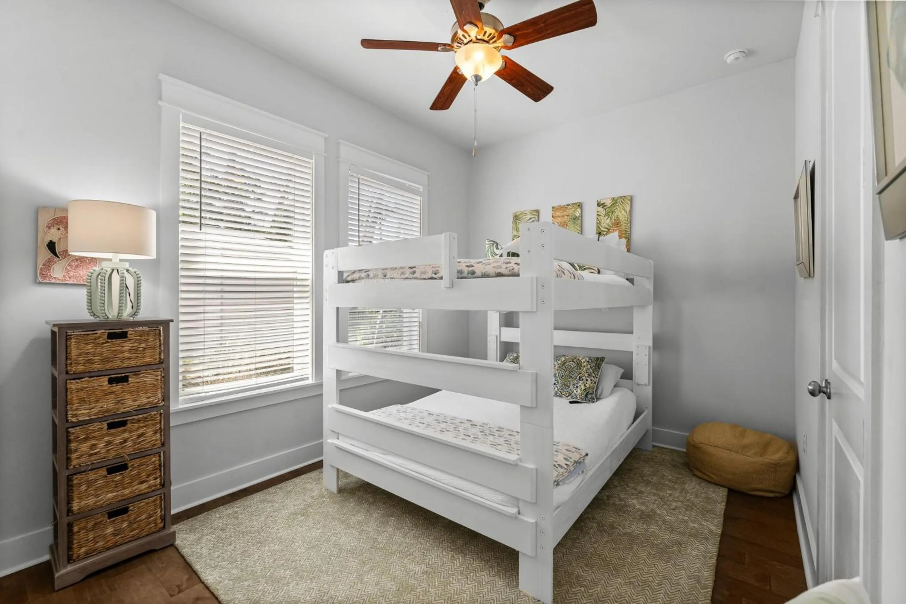 Bed in 30A Pet Friendly Beach House - 33 Sunset by Panhandle Getaways