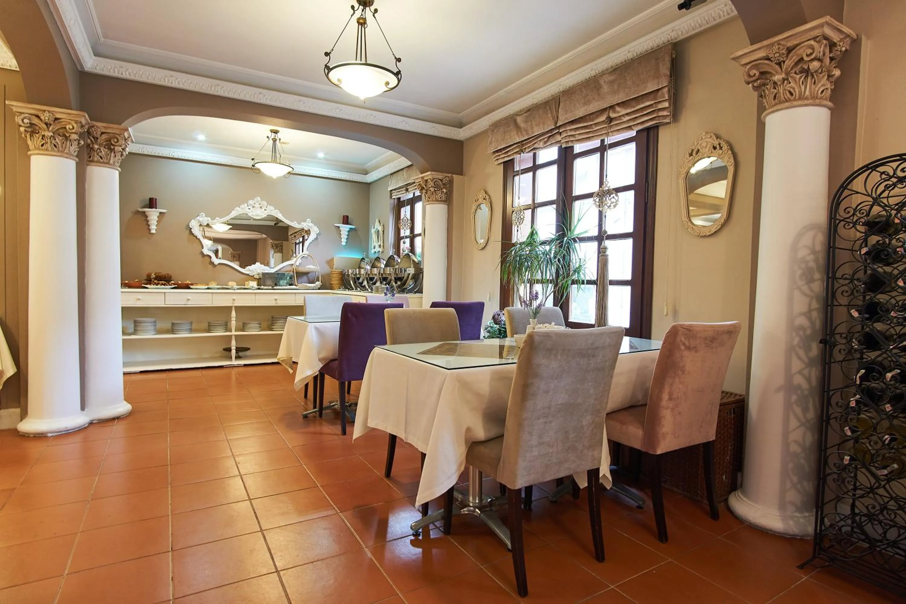 Buffet breakfast in Celal Sultan Hotel Special Class