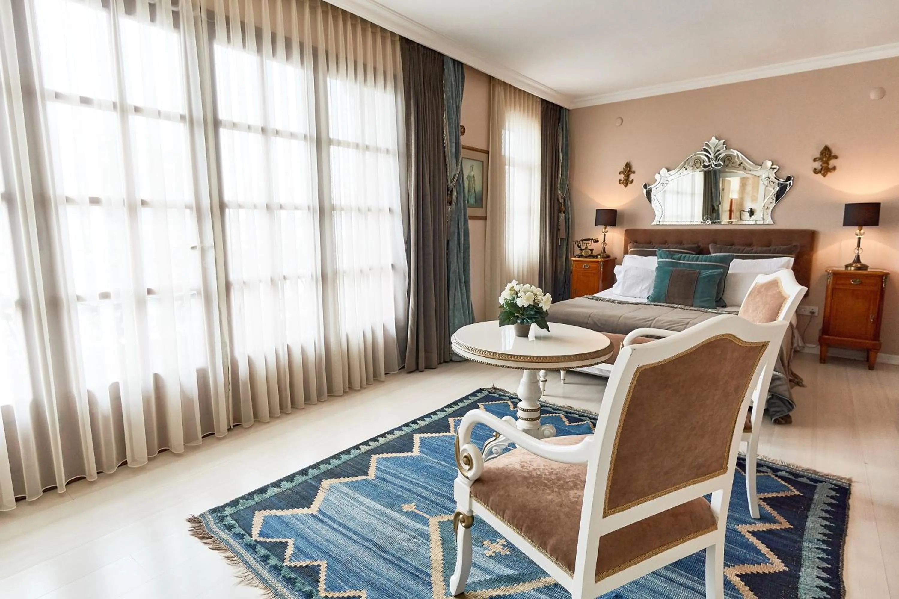 Bed in Celal Sultan Hotel Special Class