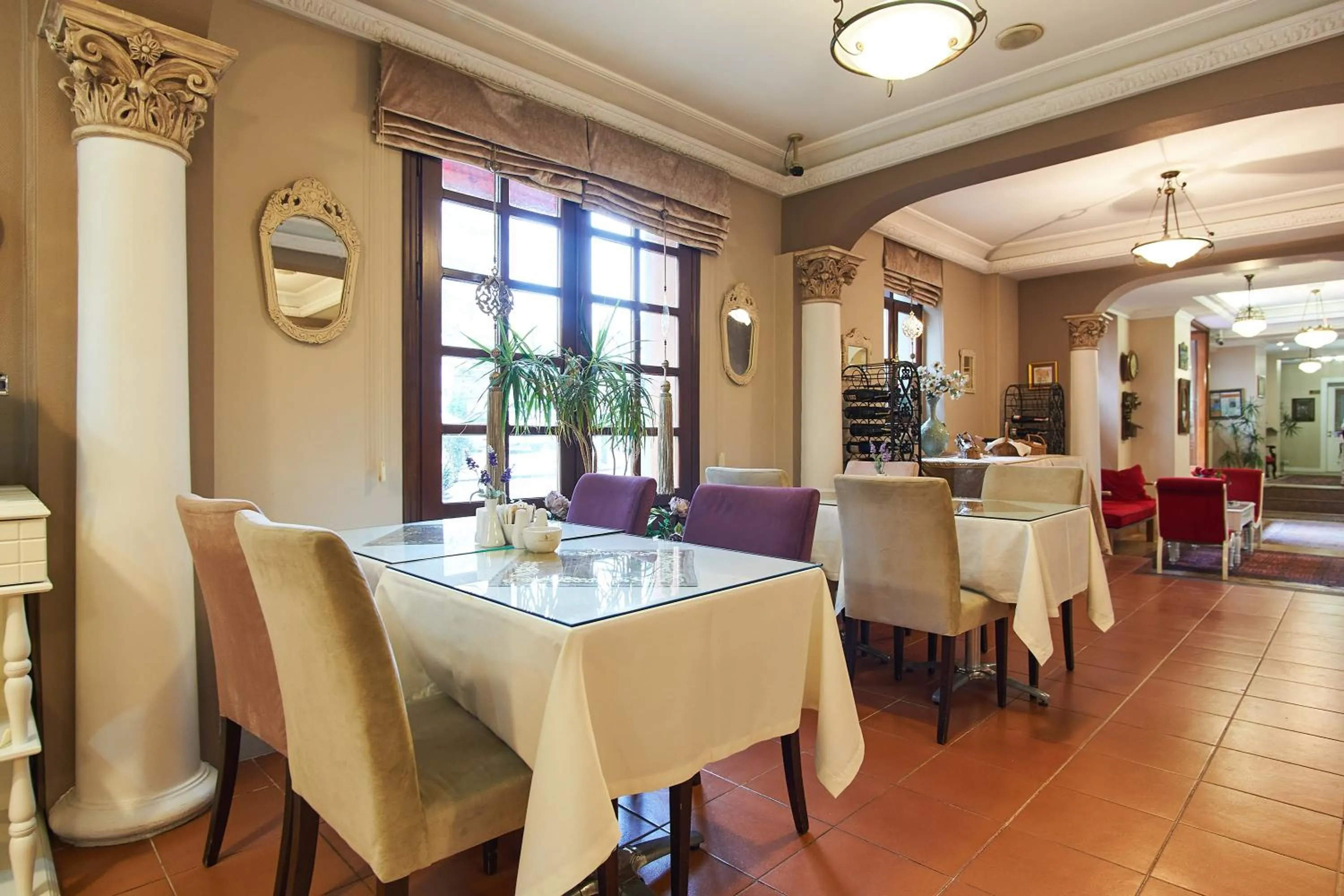 Buffet breakfast in Celal Sultan Hotel Special Class