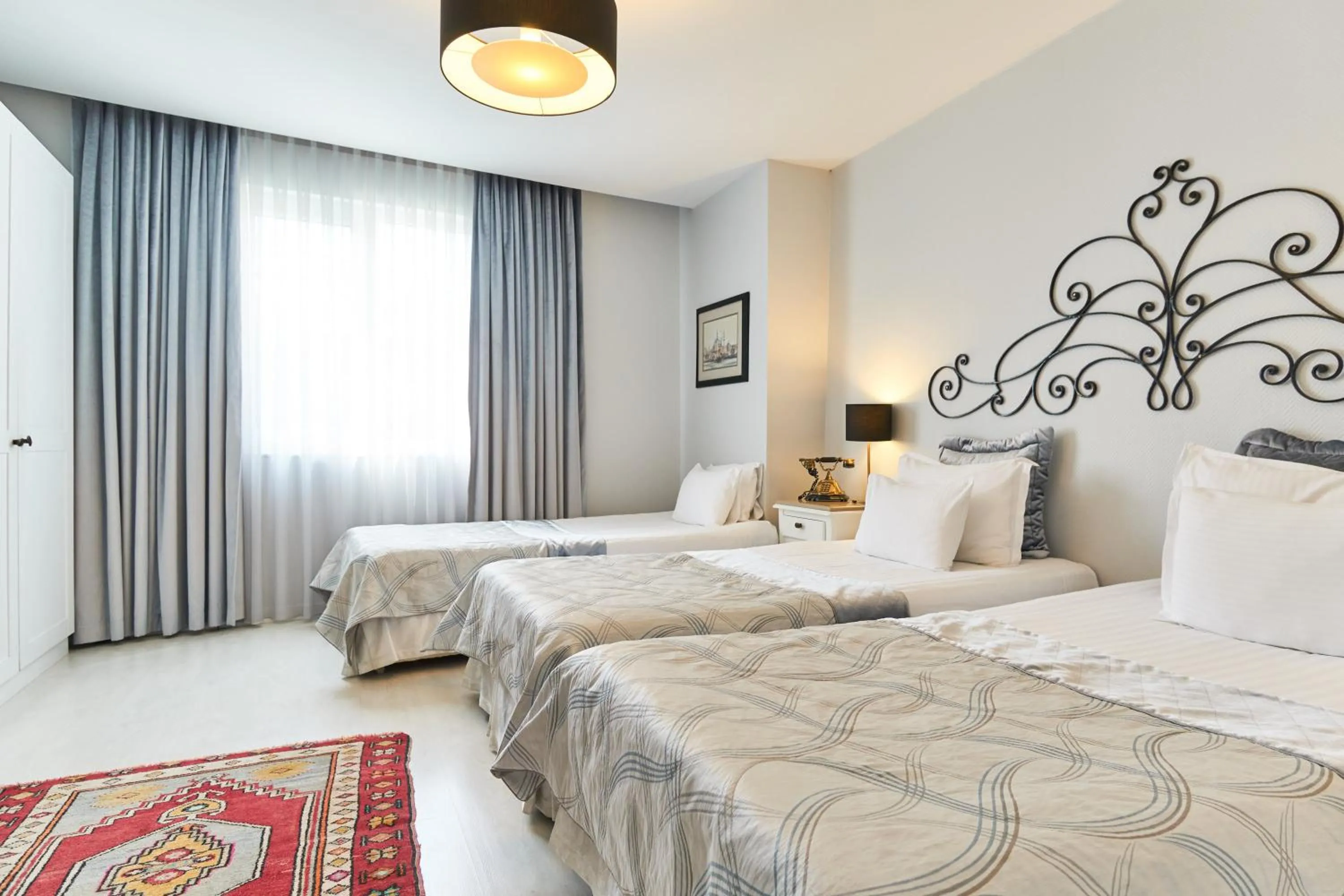 Bed in Celal Sultan Hotel Special Class