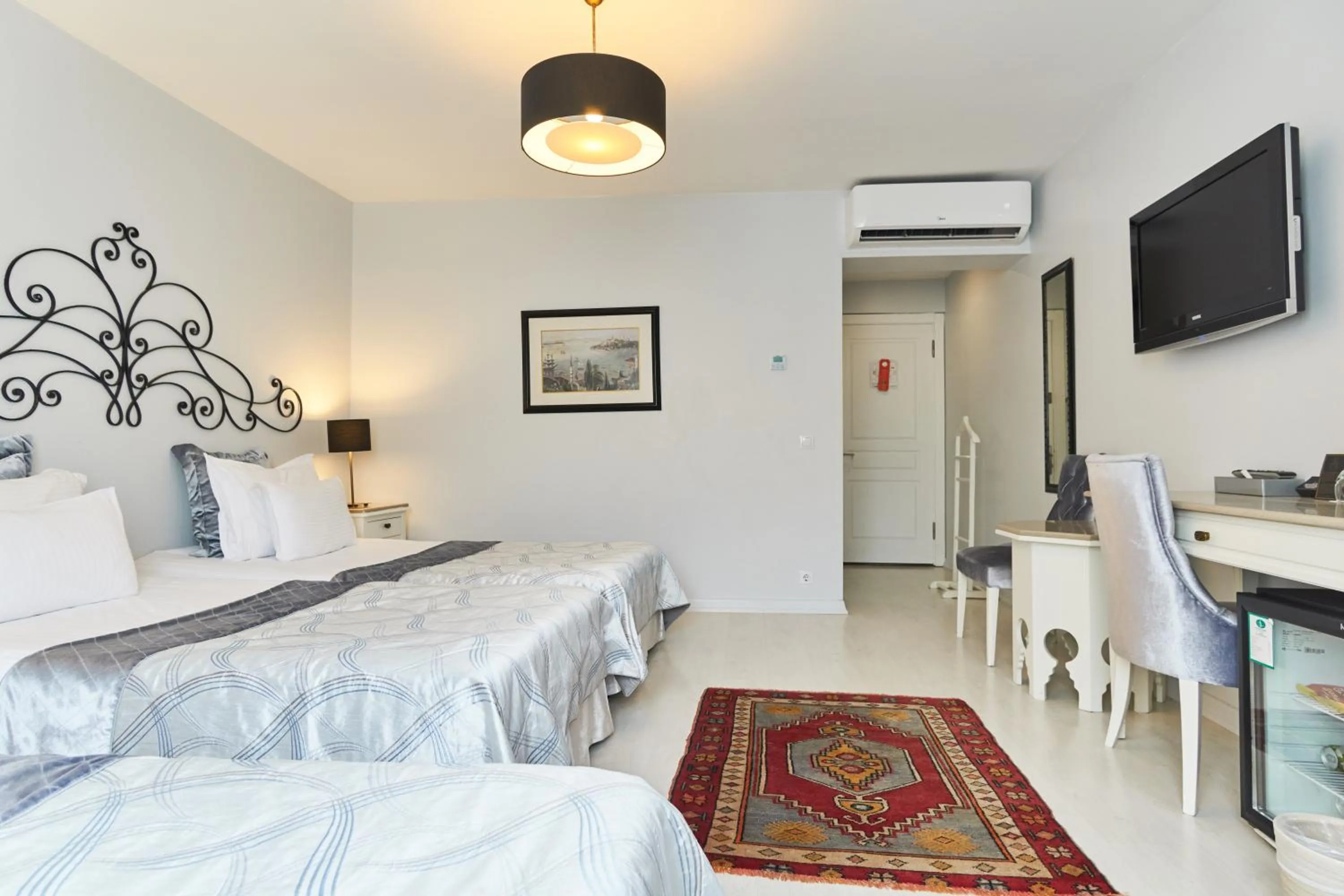 Bed in Celal Sultan Hotel Special Class