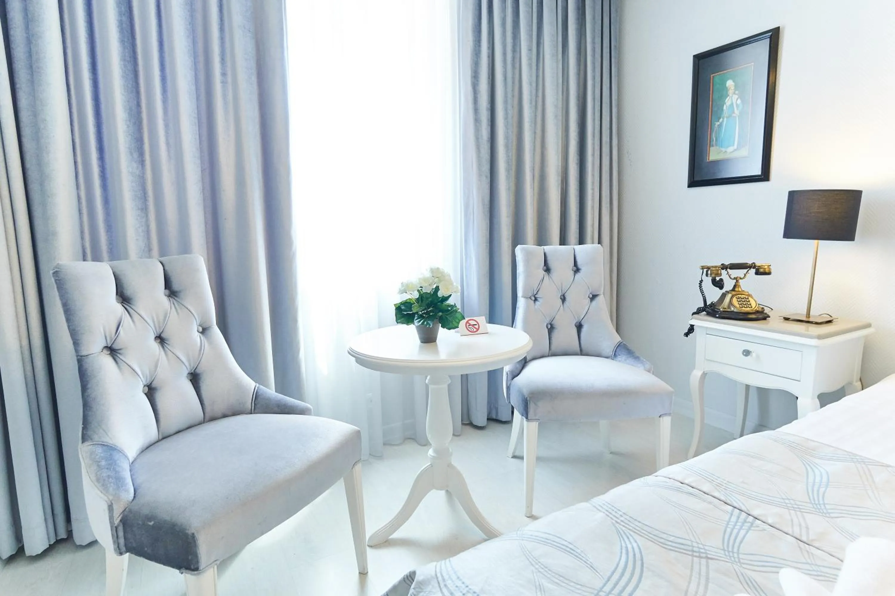 Bed in Celal Sultan Hotel Special Class