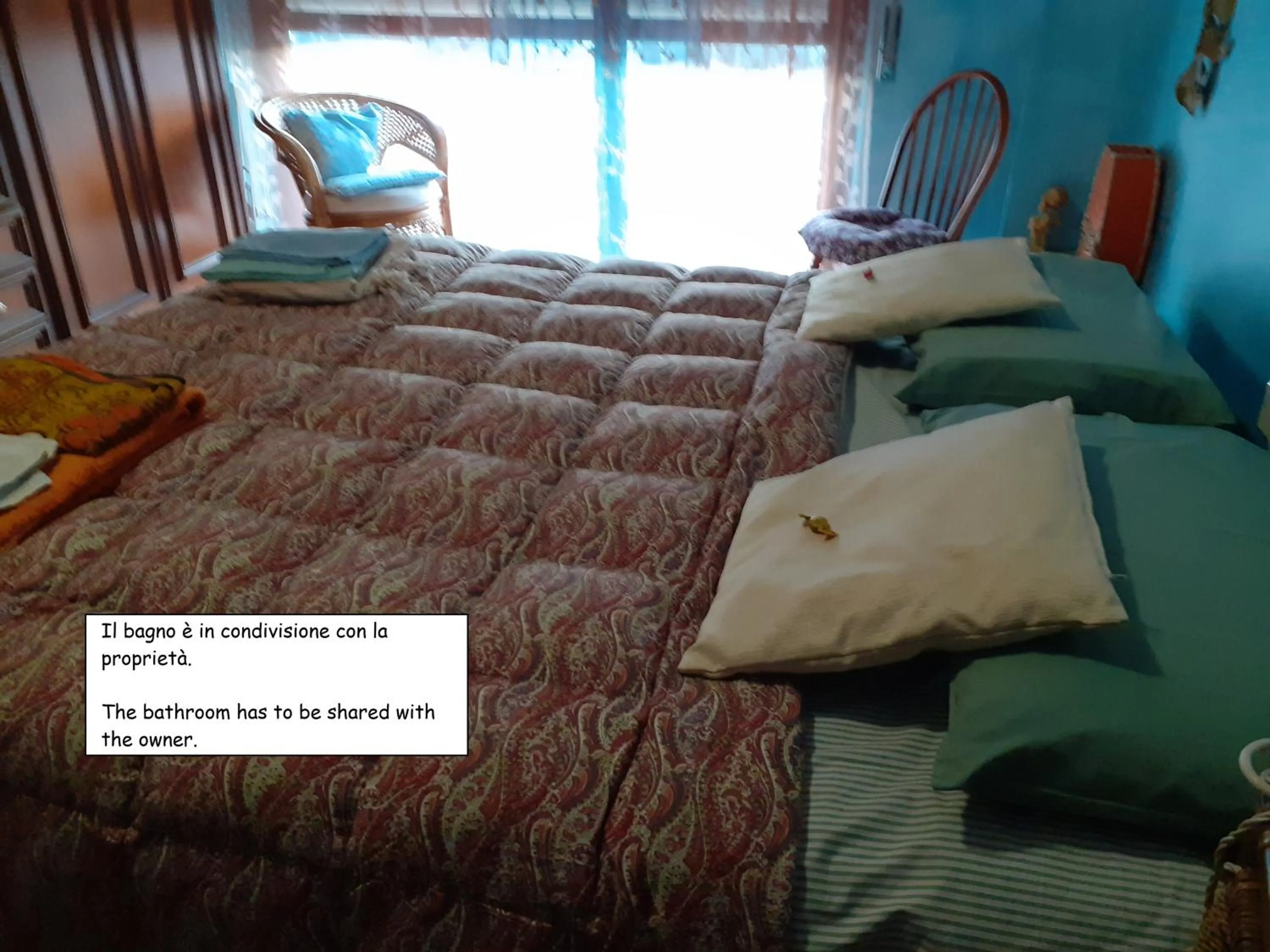 Bed in Room country-lake