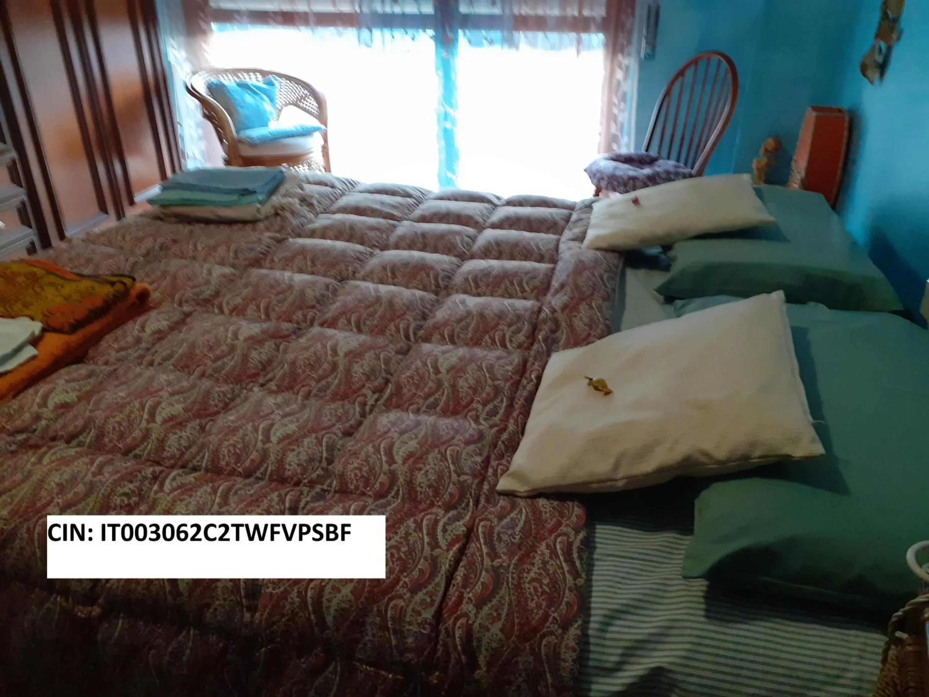 Bed in Room country-lake