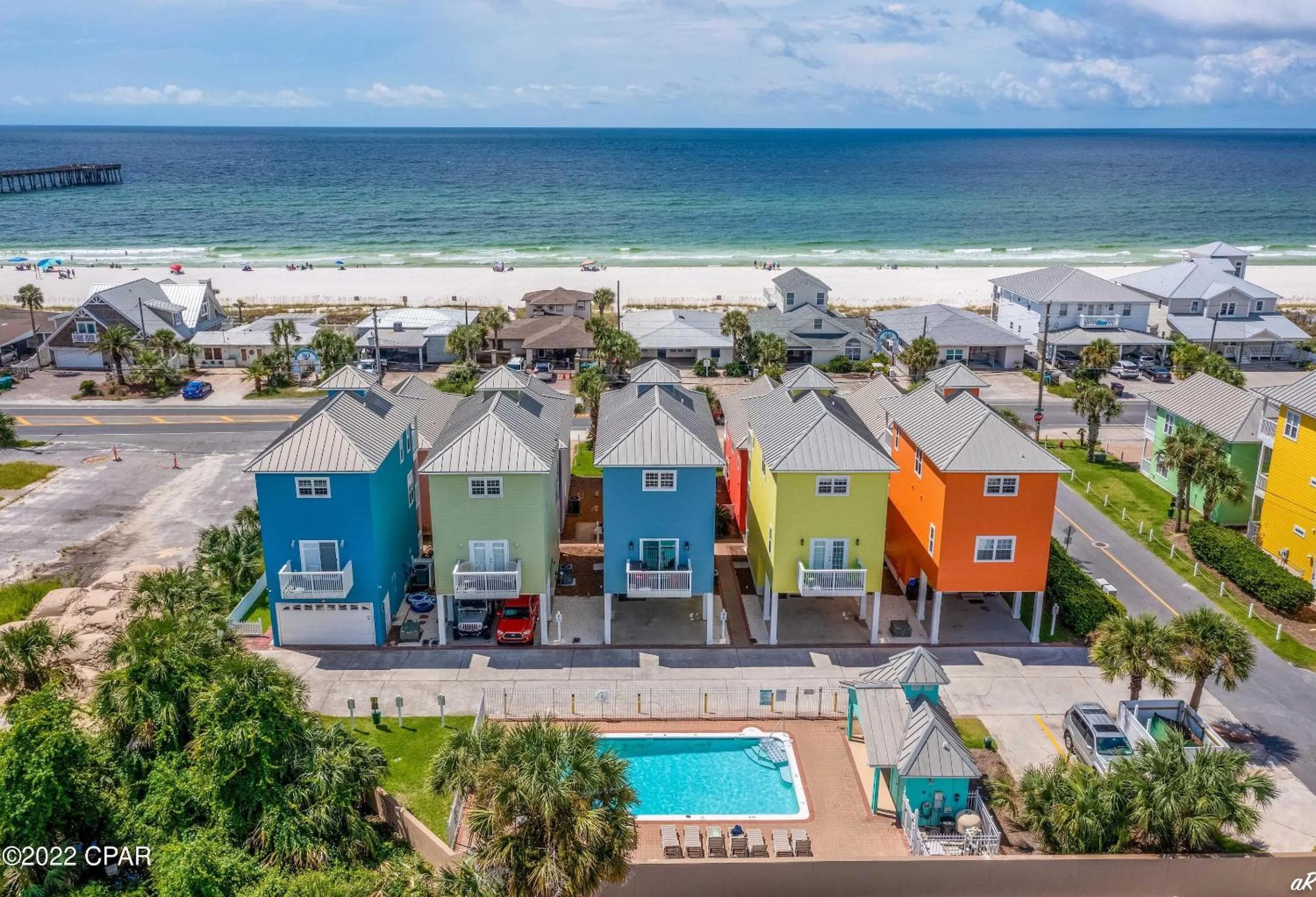 Property building in Summer Towne by Panhandle Getaways