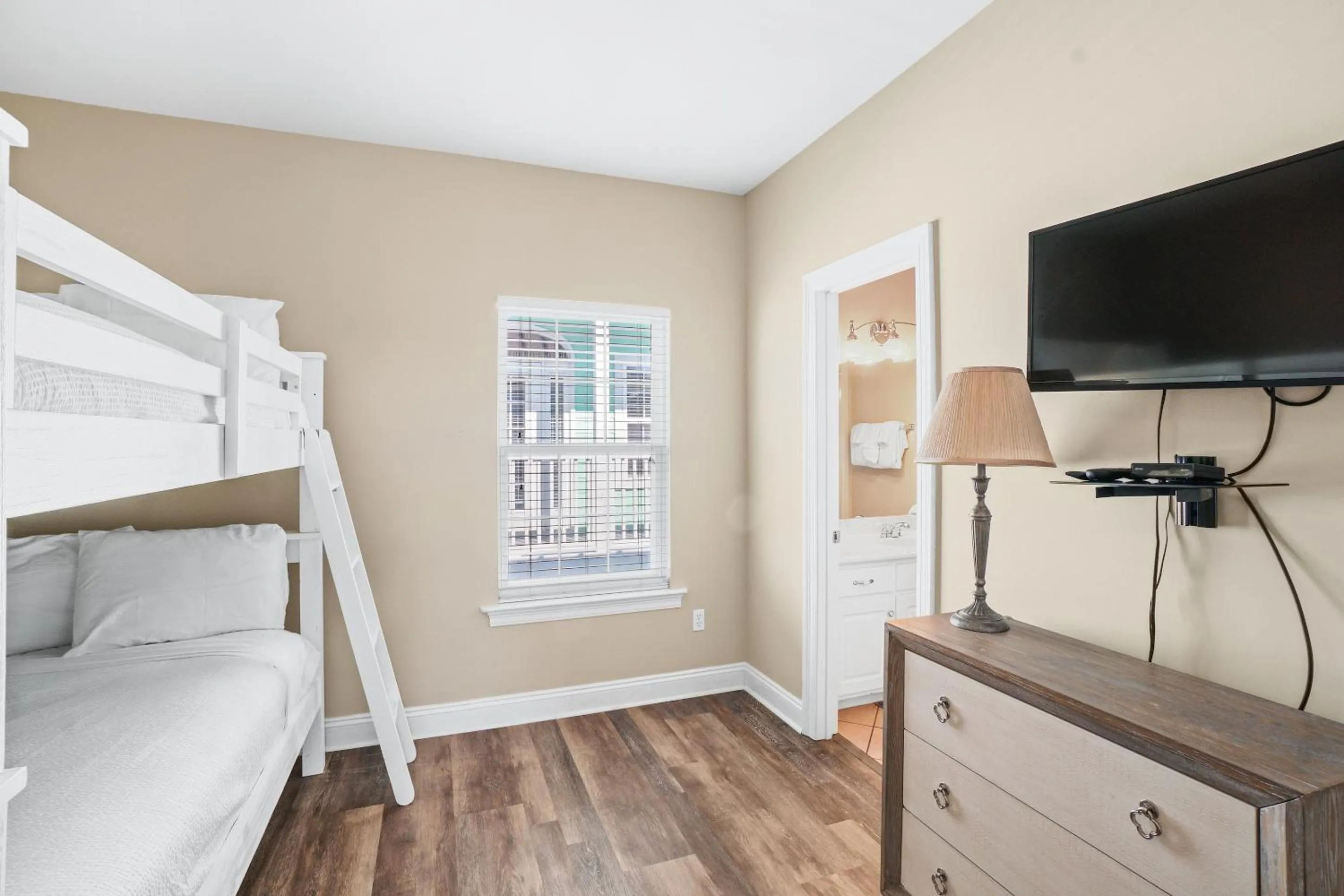 Bed in Summer Towne by Panhandle Getaways