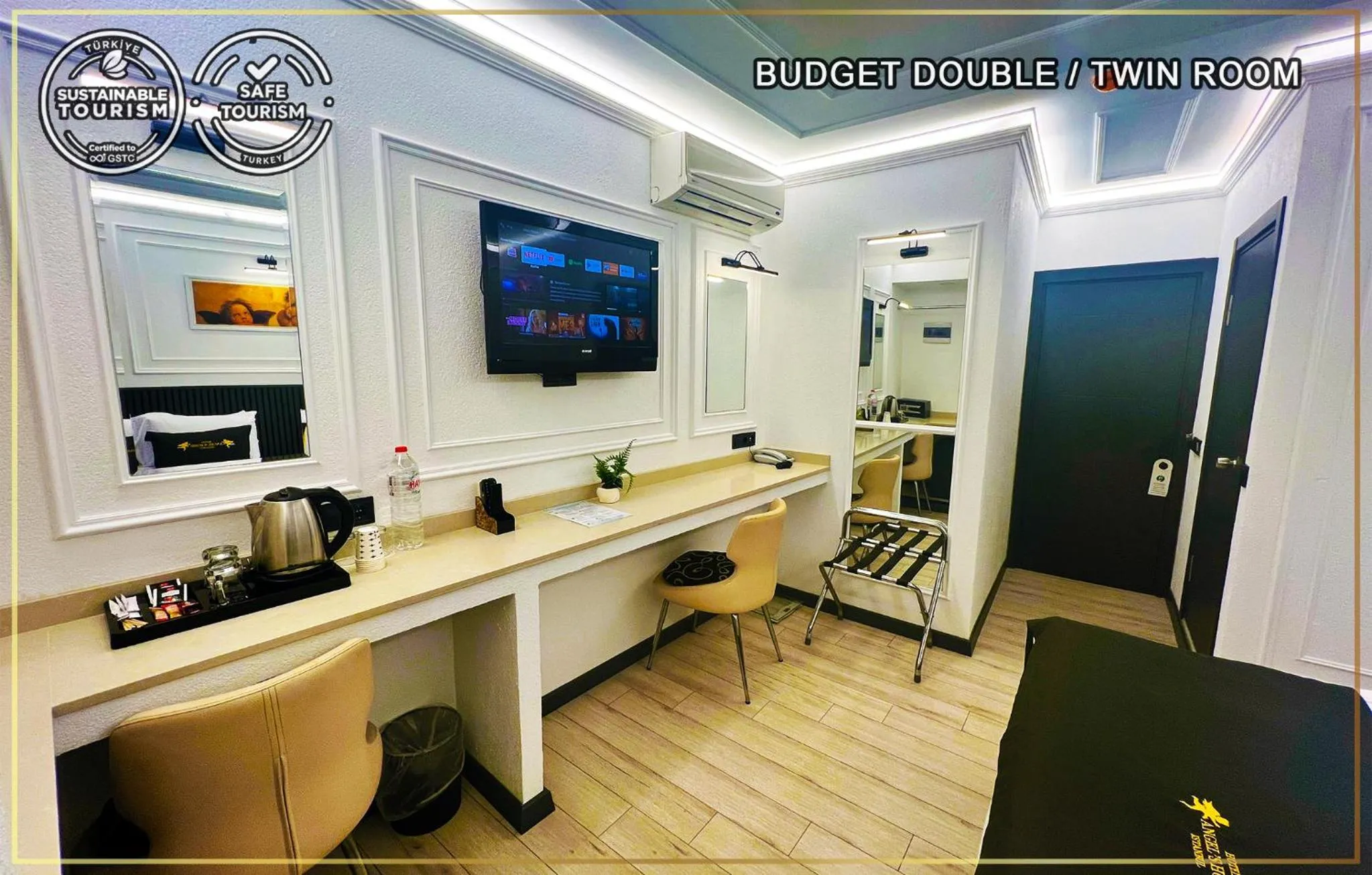 Bed in Angel's Home Hotel - Angel Group Hotels