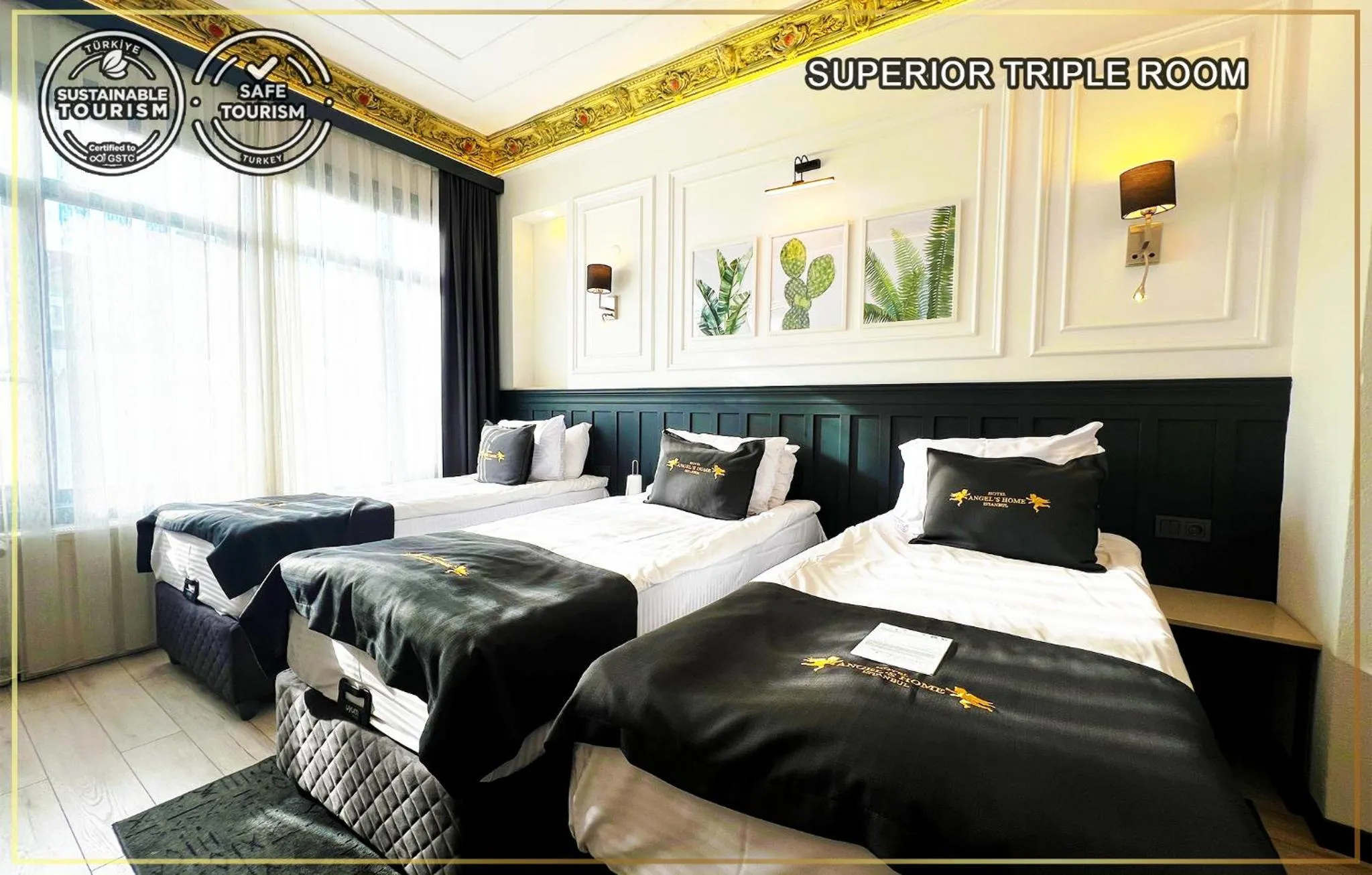 Bed in Angel's Home Hotel - Angel Group Hotels