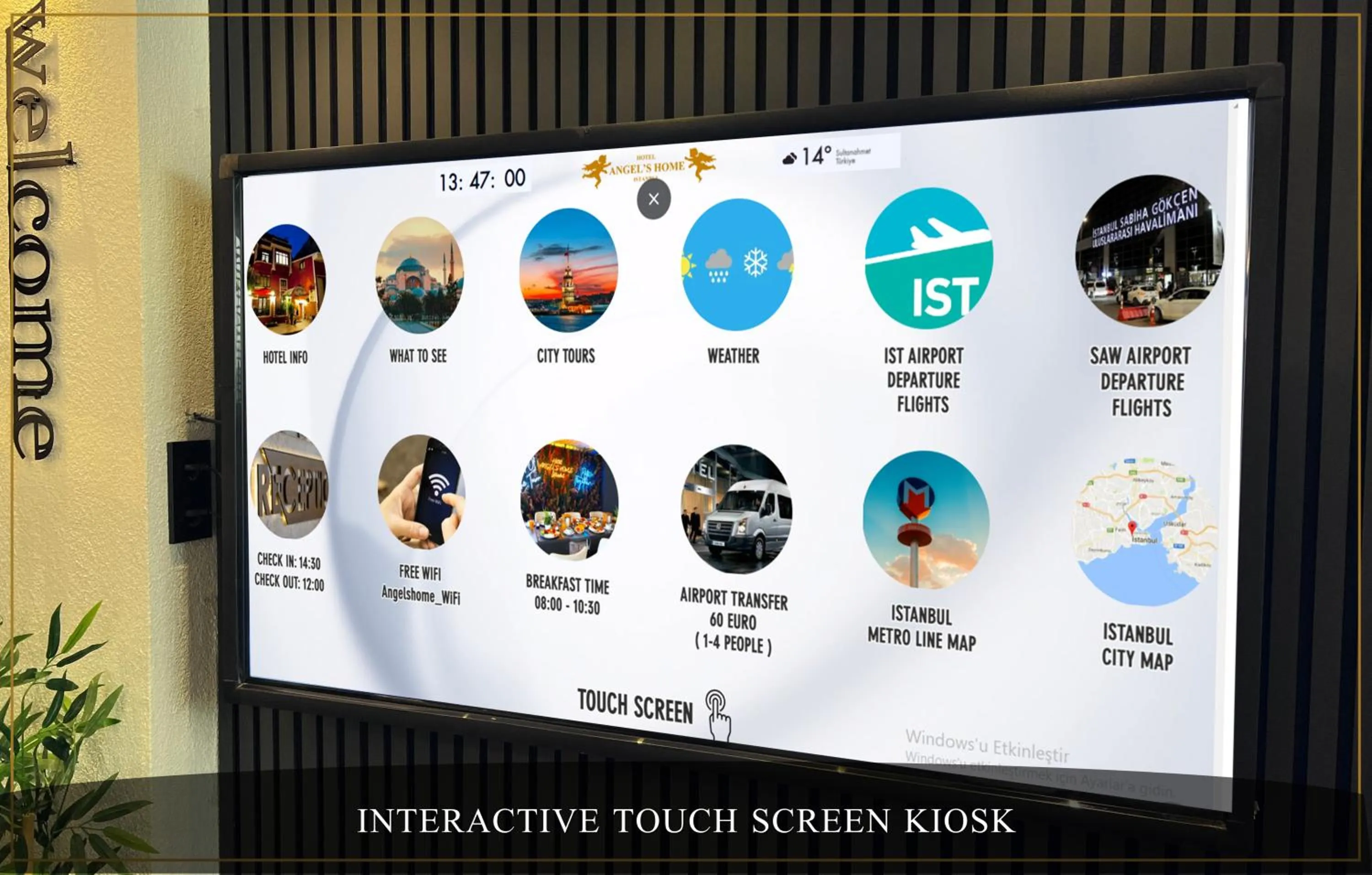 TV and multimedia in Angel's Home Hotel - Angel Group Hotels