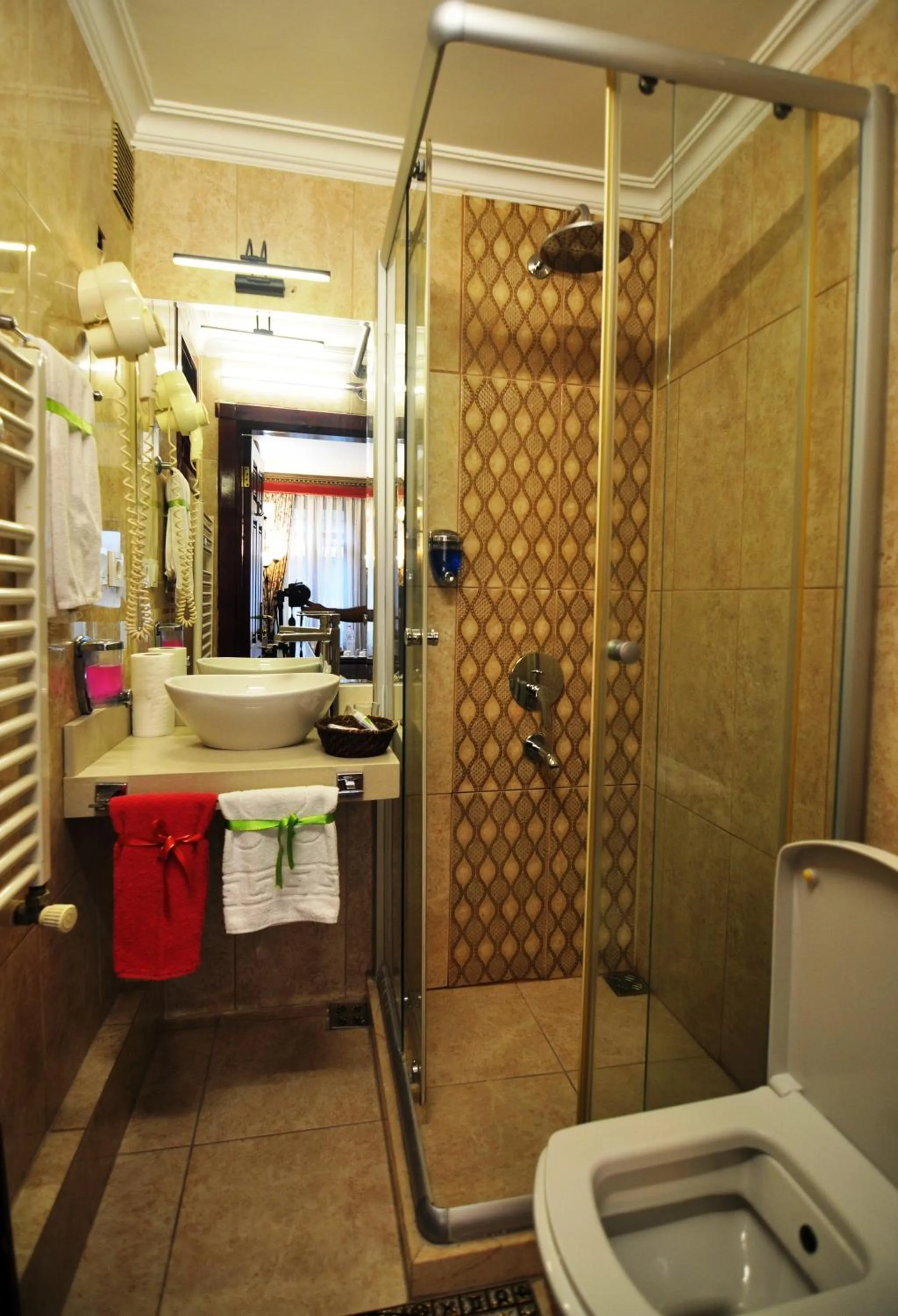 Shower in Angel's Home Hotel - Angel Group Hotels