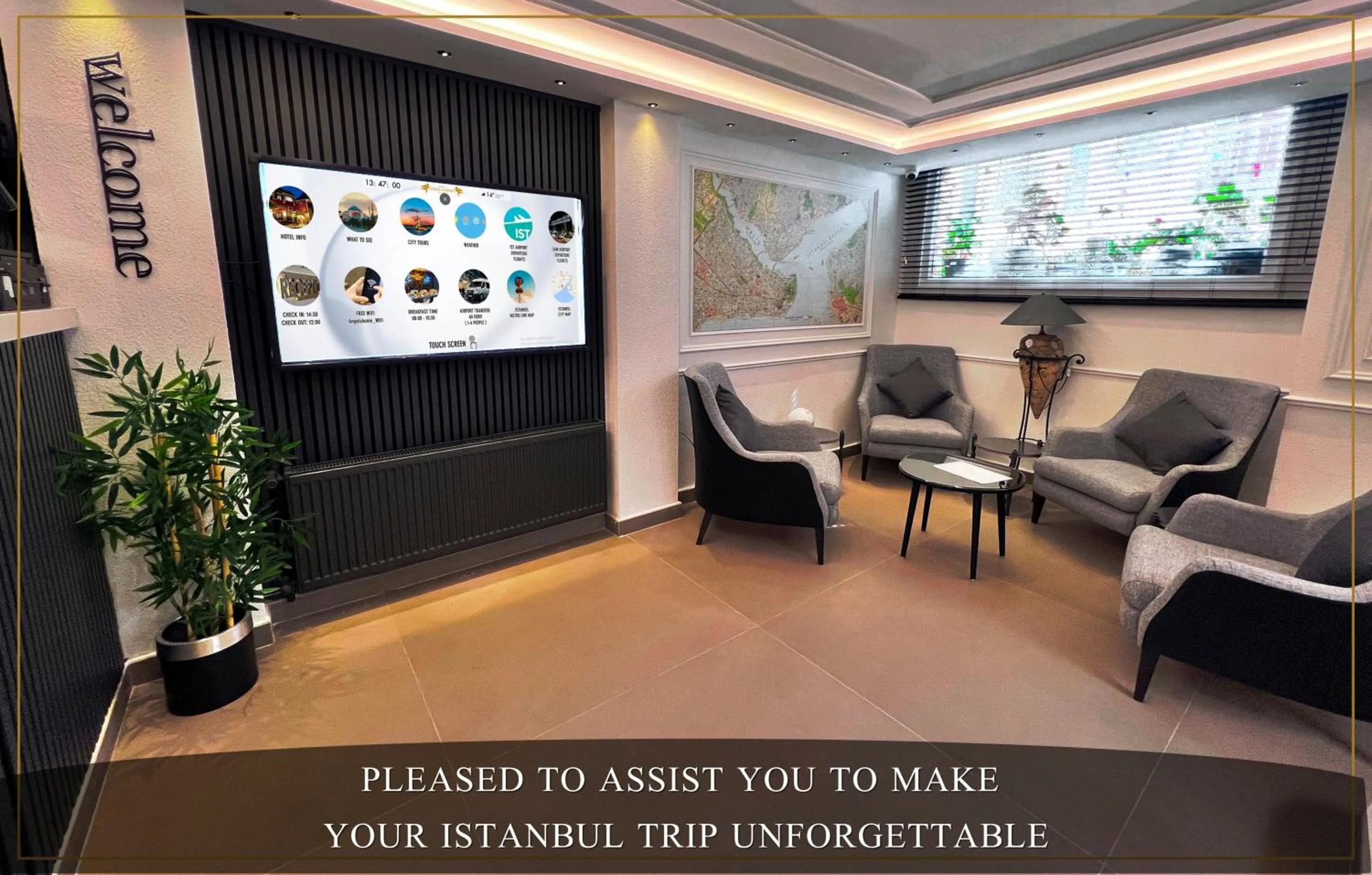 Lobby or reception in Angel's Home Hotel - Angel Group Hotels