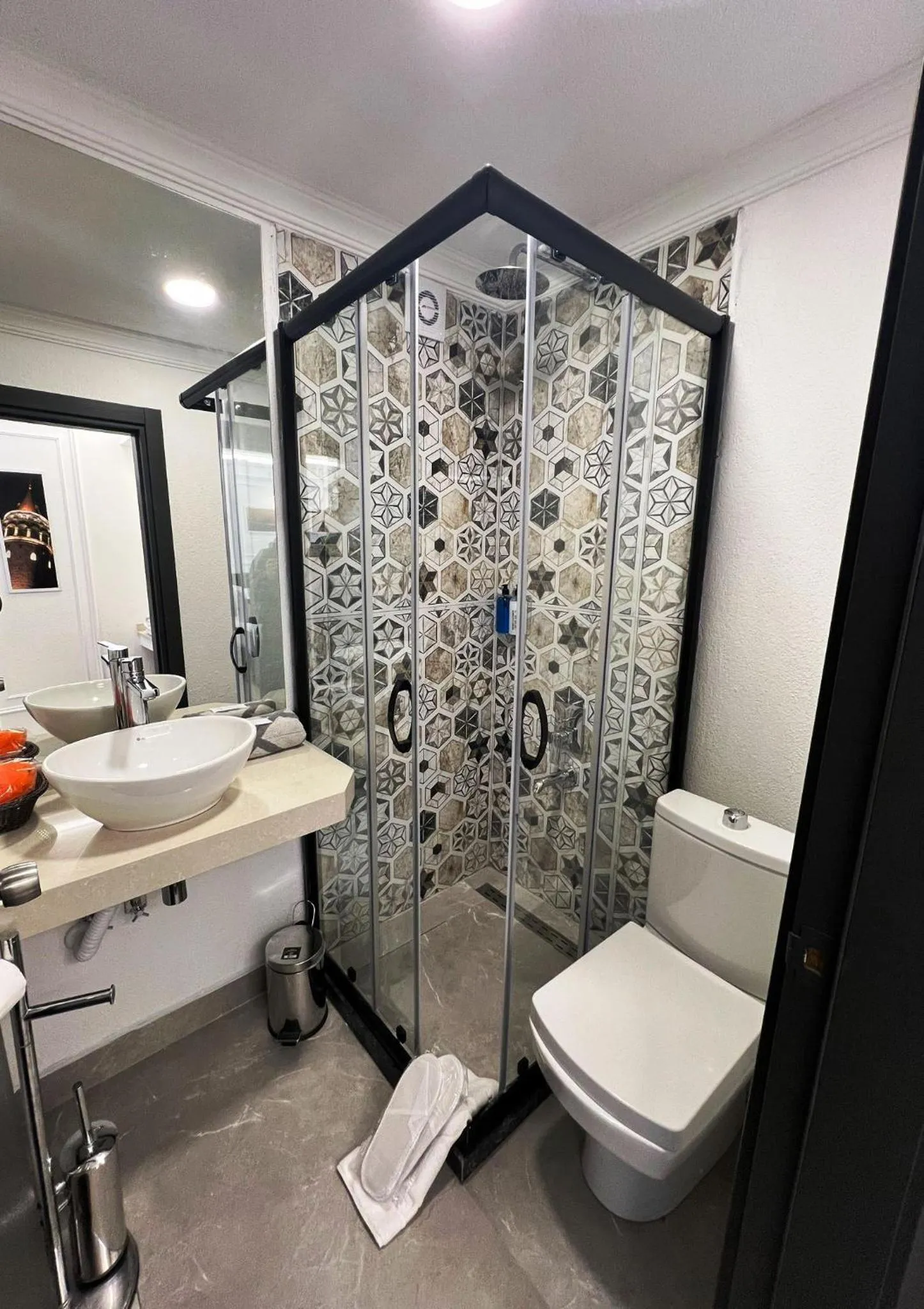 Shower in Angel's Home Hotel - Angel Group Hotels