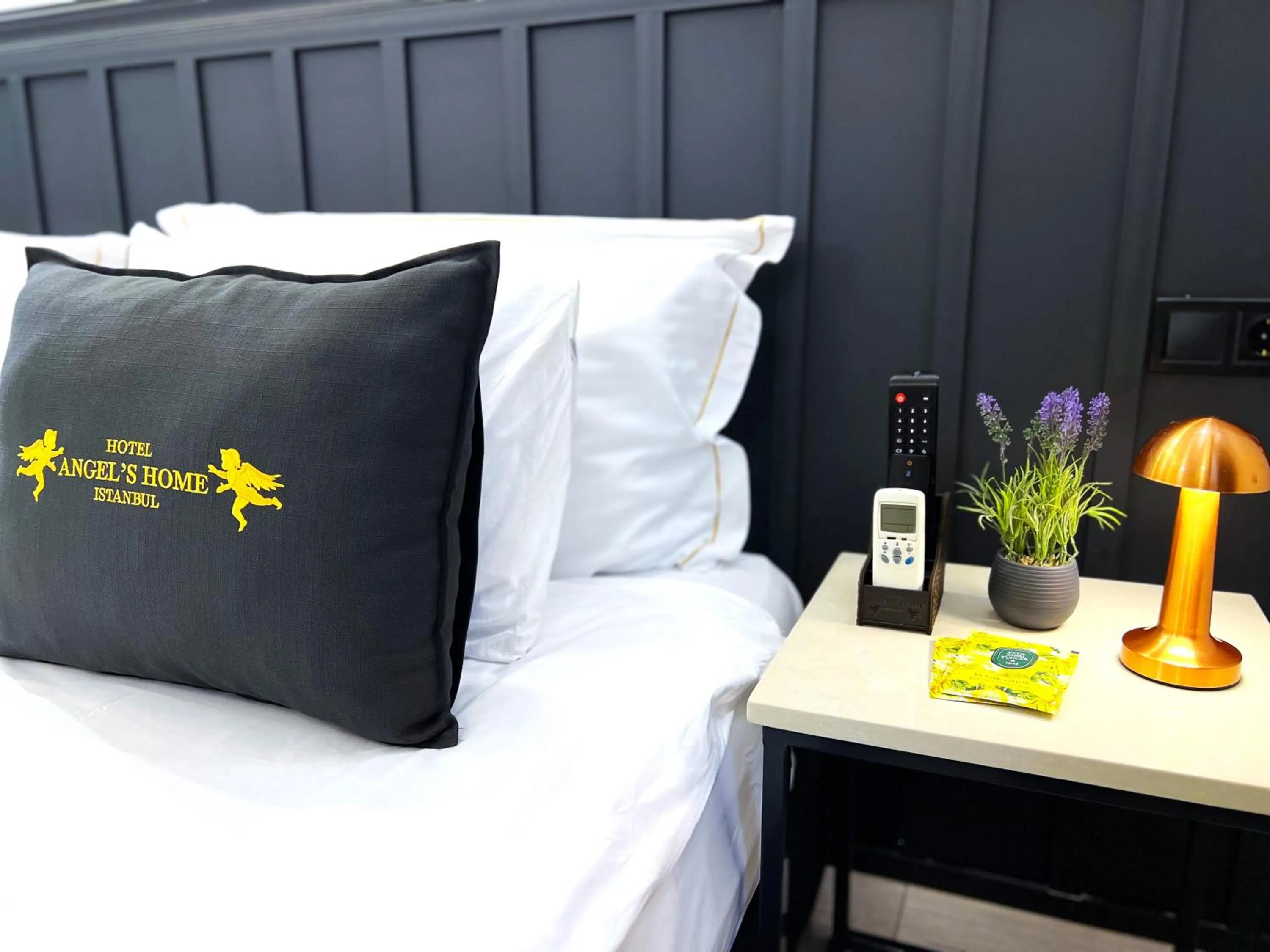 Bed in Angel's Home Hotel - Angel Group Hotels