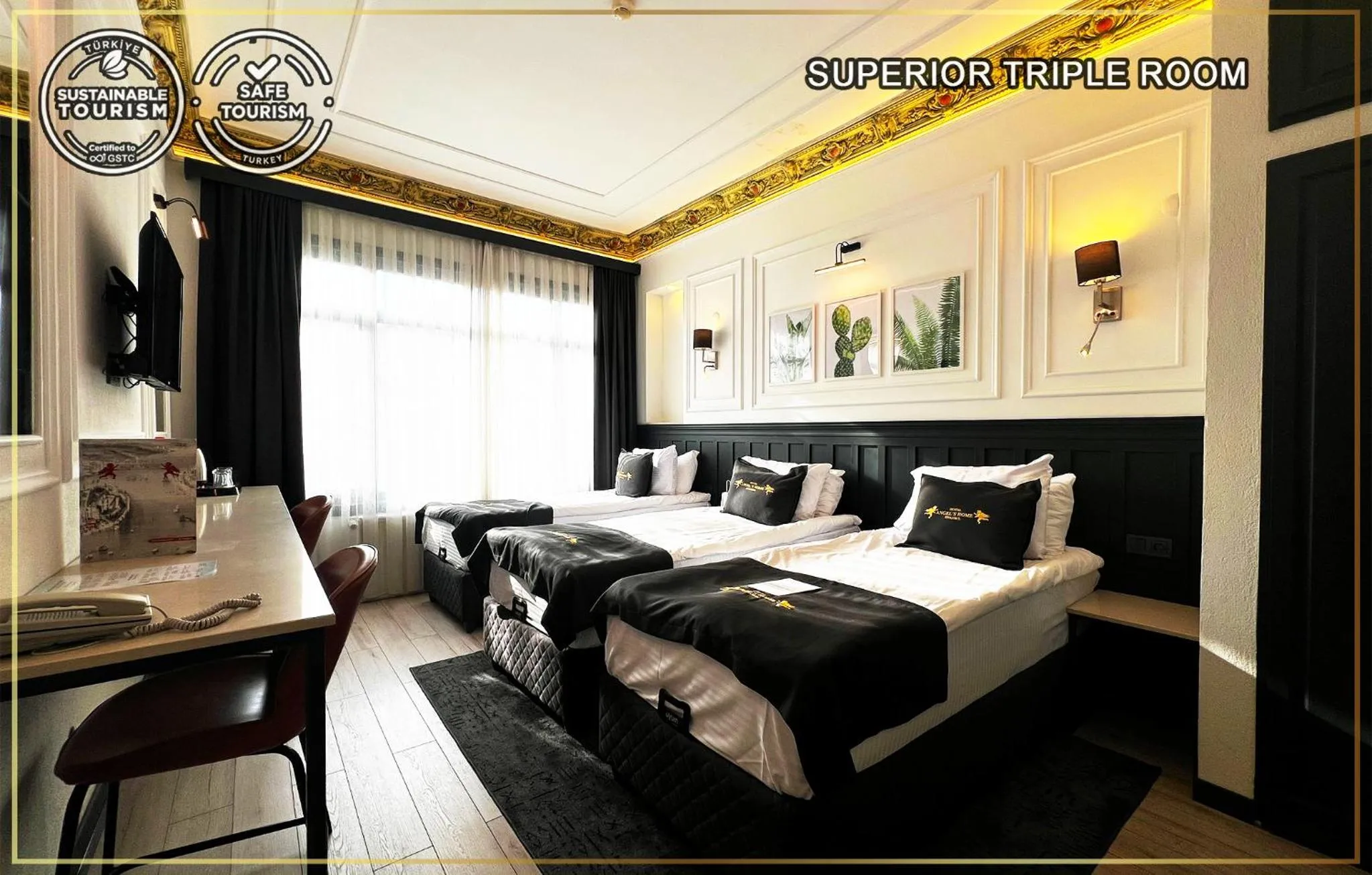 Bed in Angel's Home Hotel - Angel Group Hotels