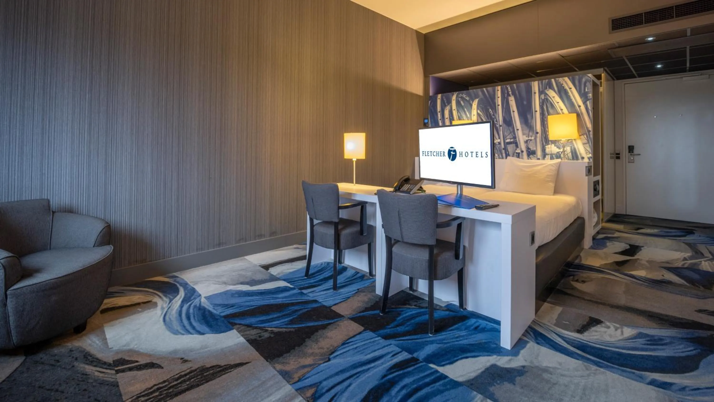 Bedroom, Bed in Fletcher Wellness-Hotel Sittard