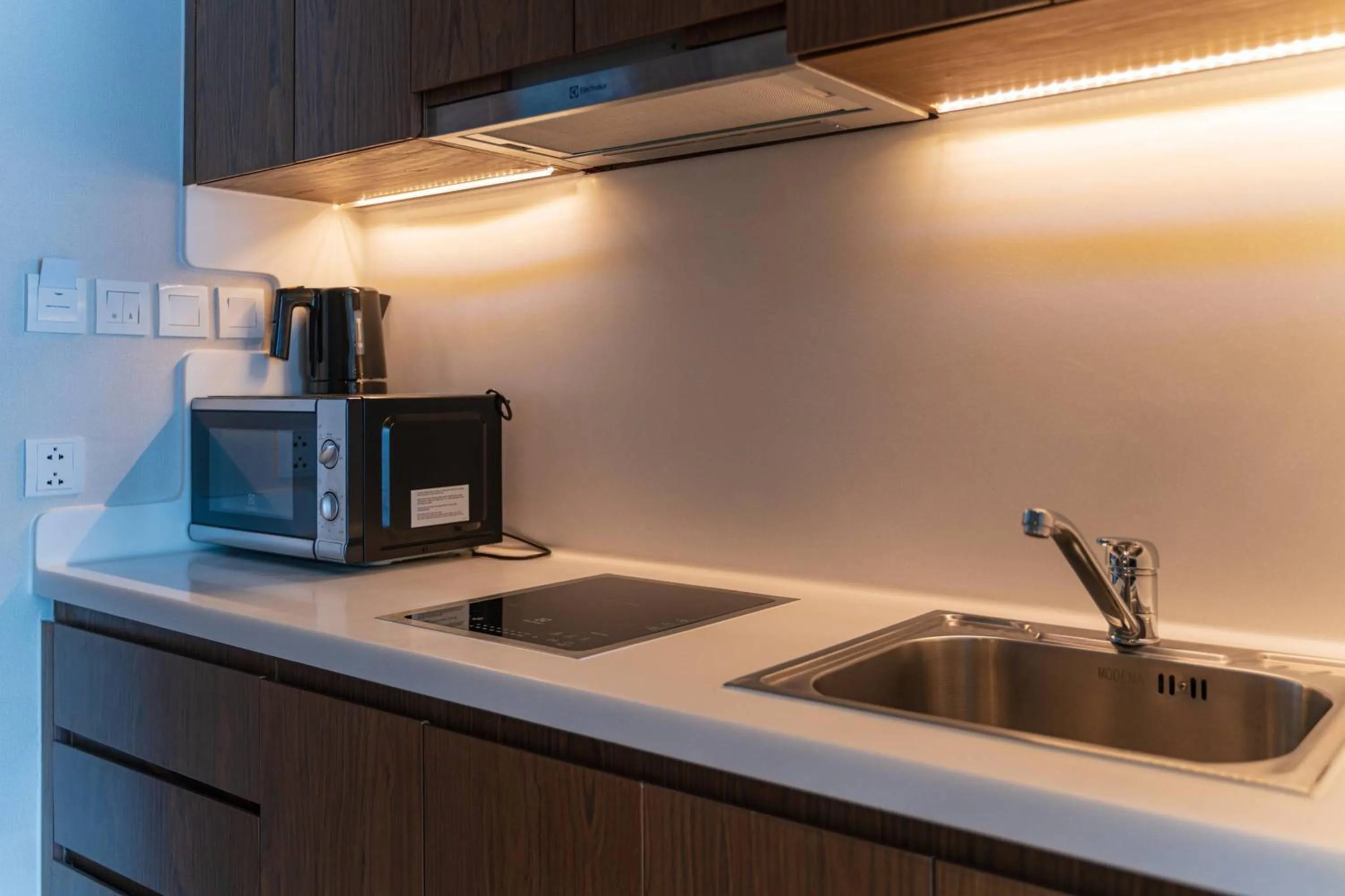 Kitchen or kitchenette in SeaHaven Panorama Nha Trang Superview Apartments