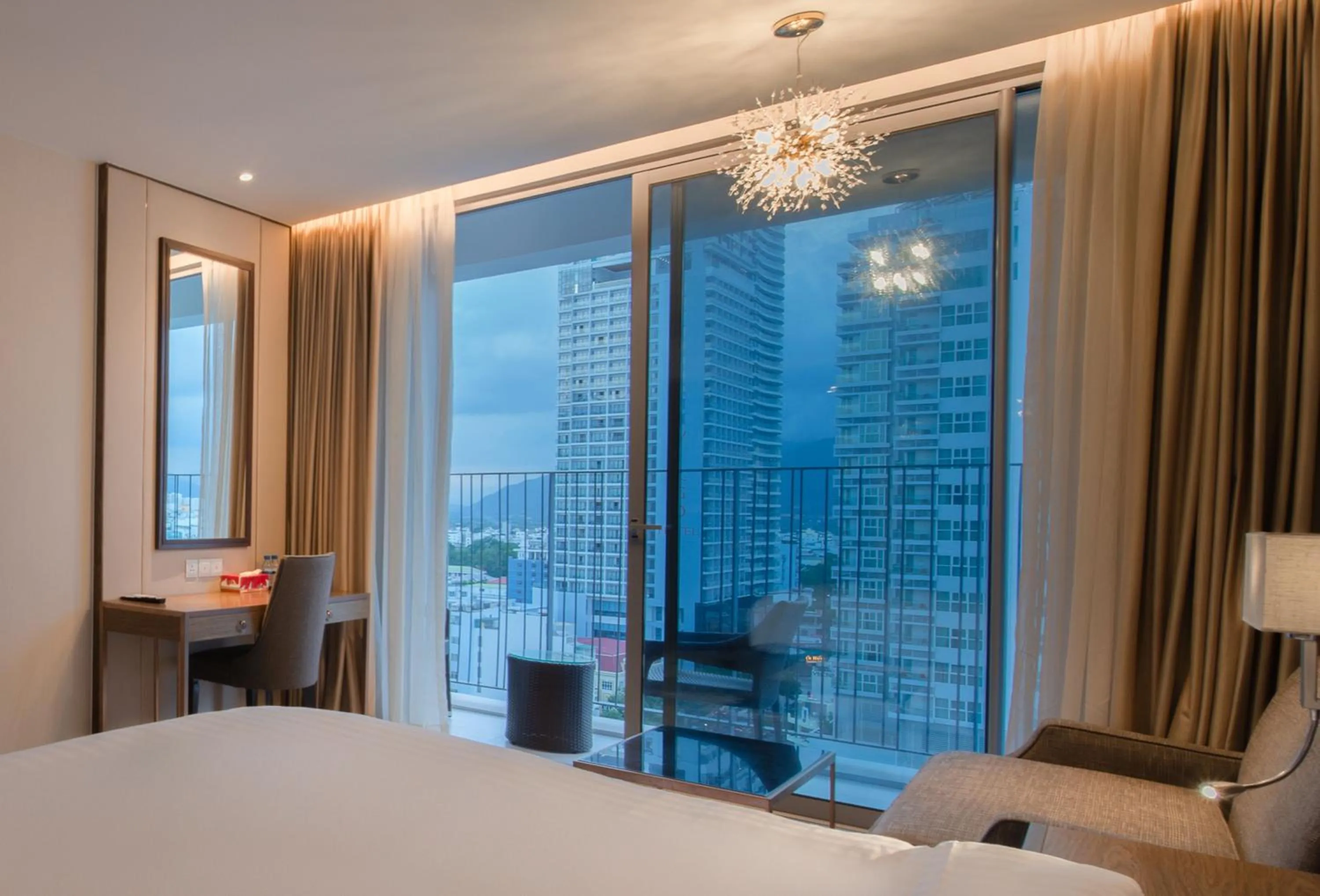 Bed in SeaHaven Panorama Nha Trang Superview Apartments