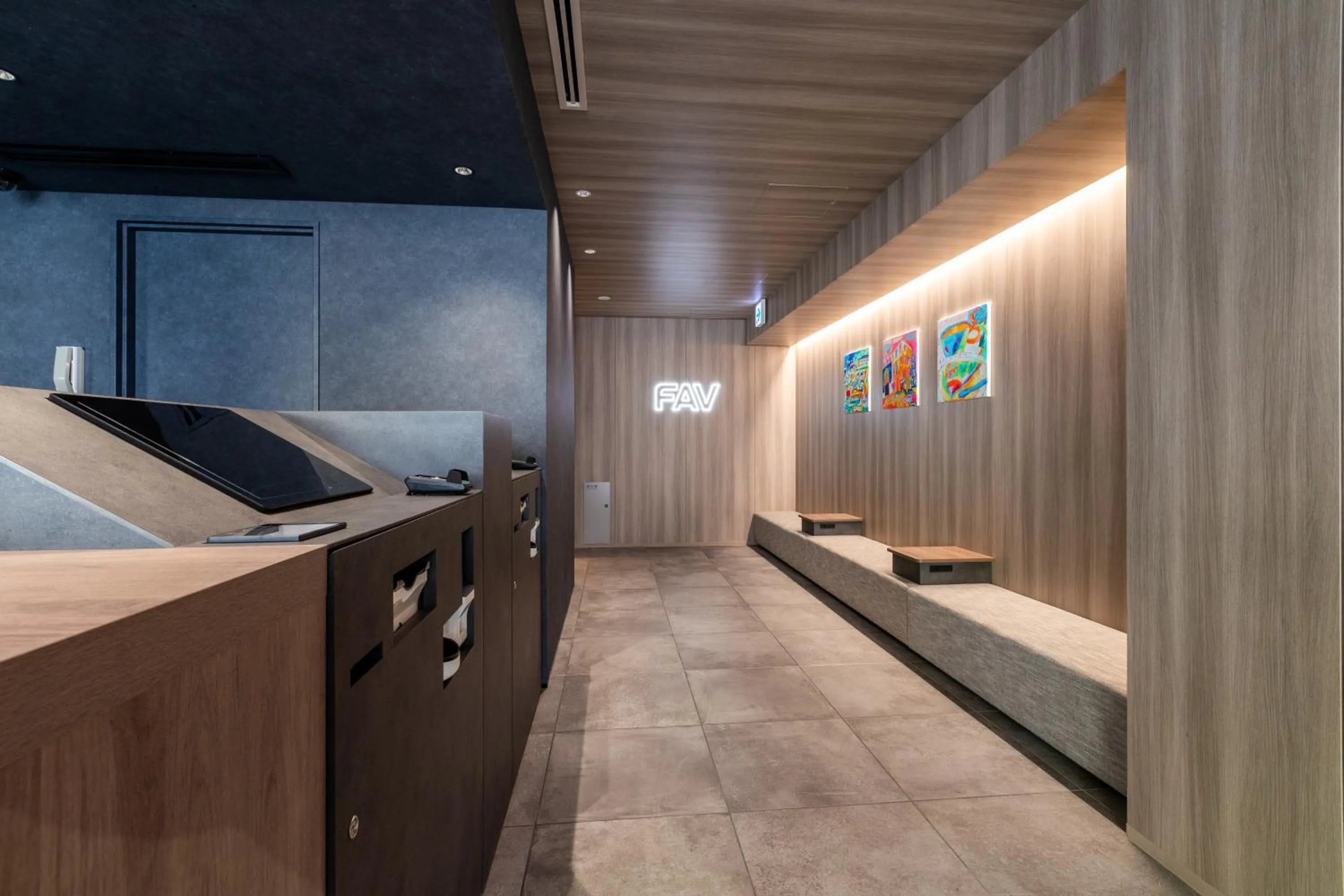 Lobby or reception in fav HAKODATE