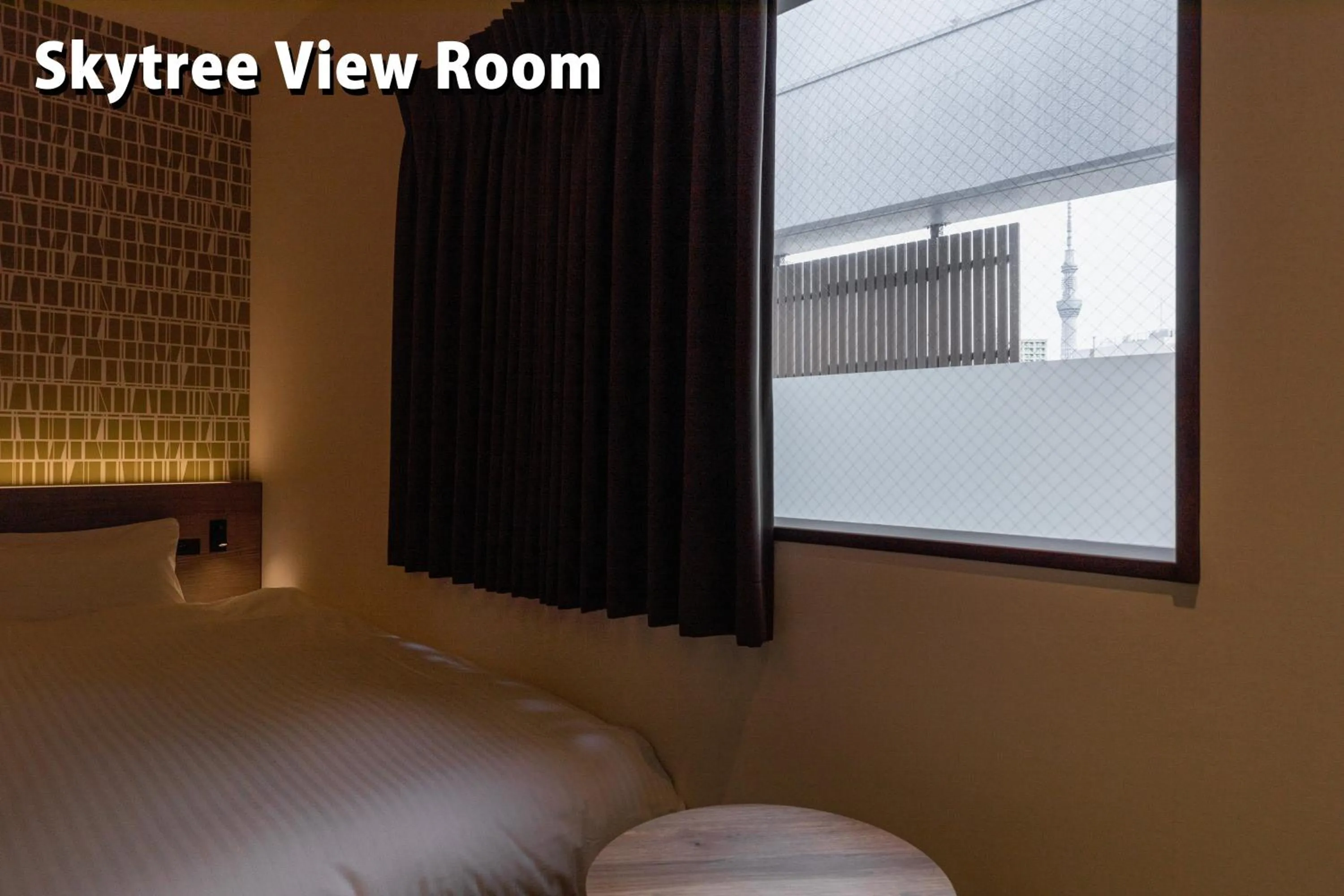 Photo of the whole room, Bed in COCOSHUKU Asakusa Kuramae