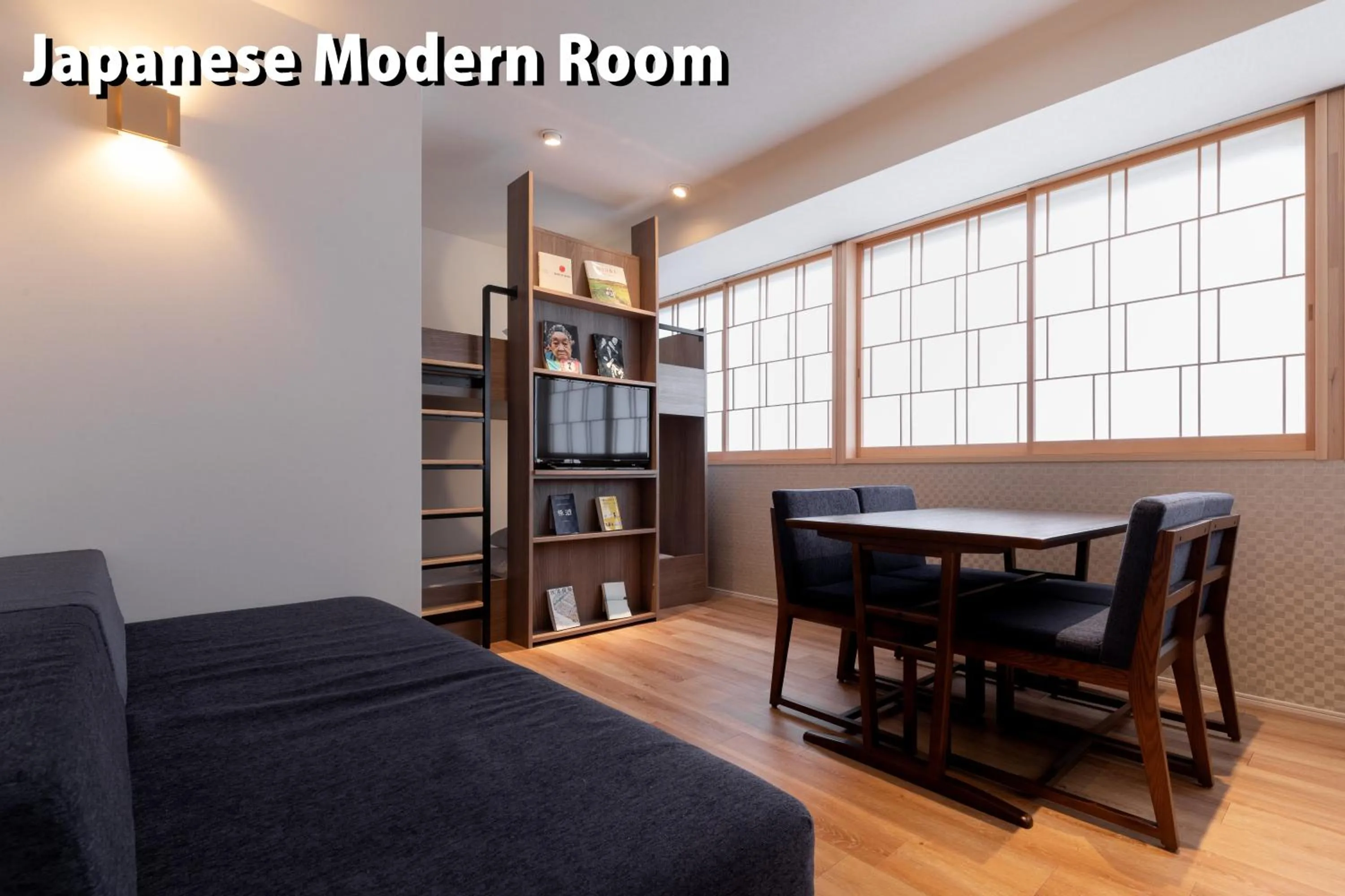 Photo of the whole room in COCOSHUKU Asakusa Kuramae