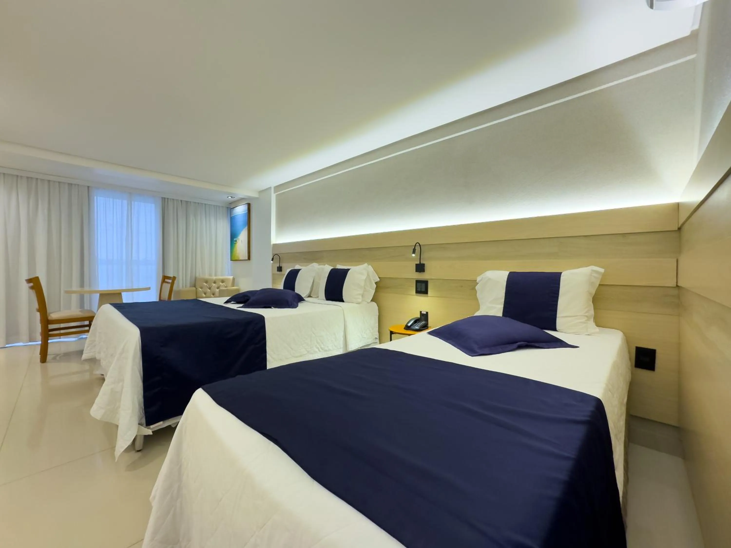 Bed in Laguna Praia Hotel