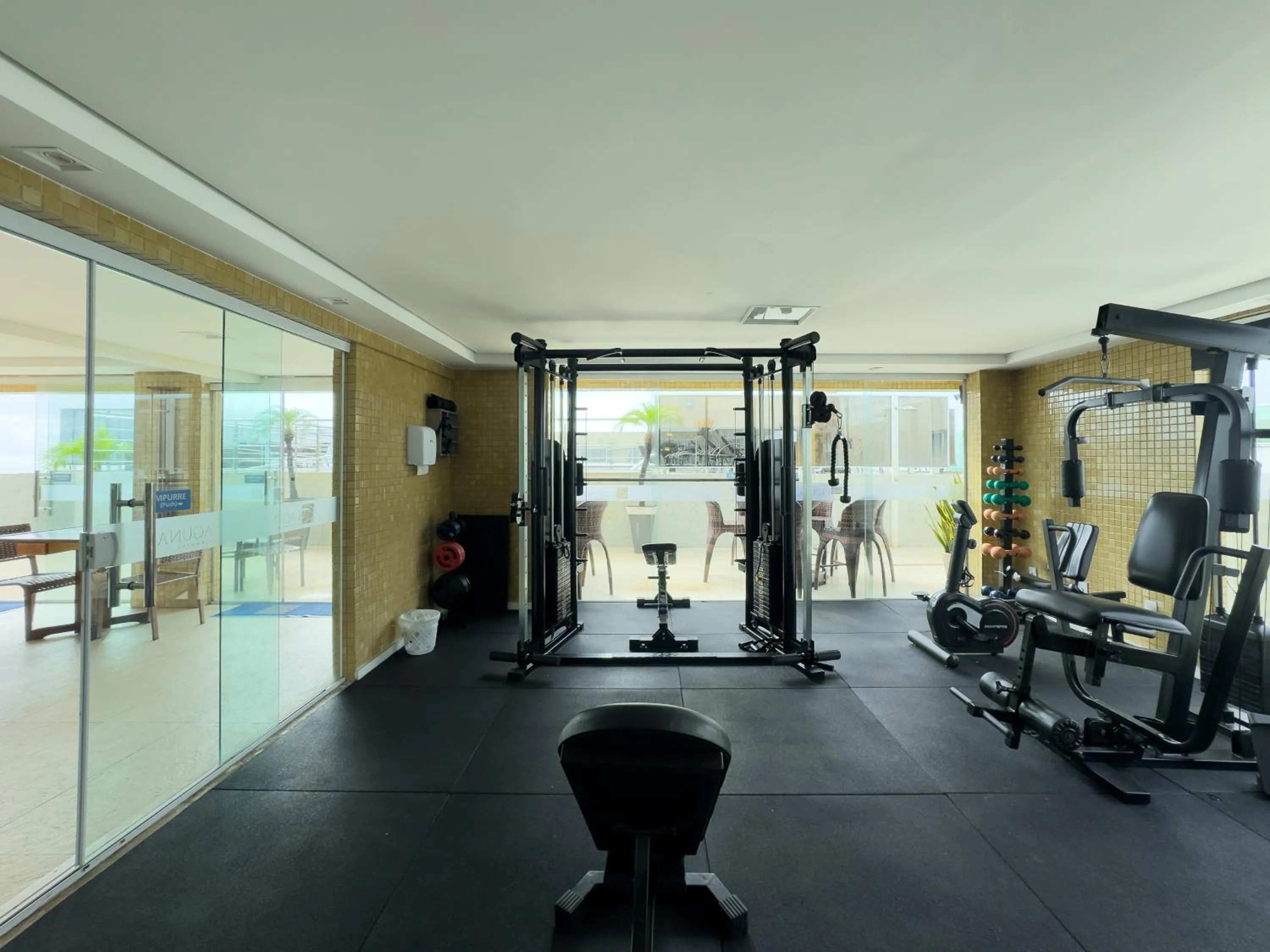 Fitness centre/facilities in Laguna Praia Hotel