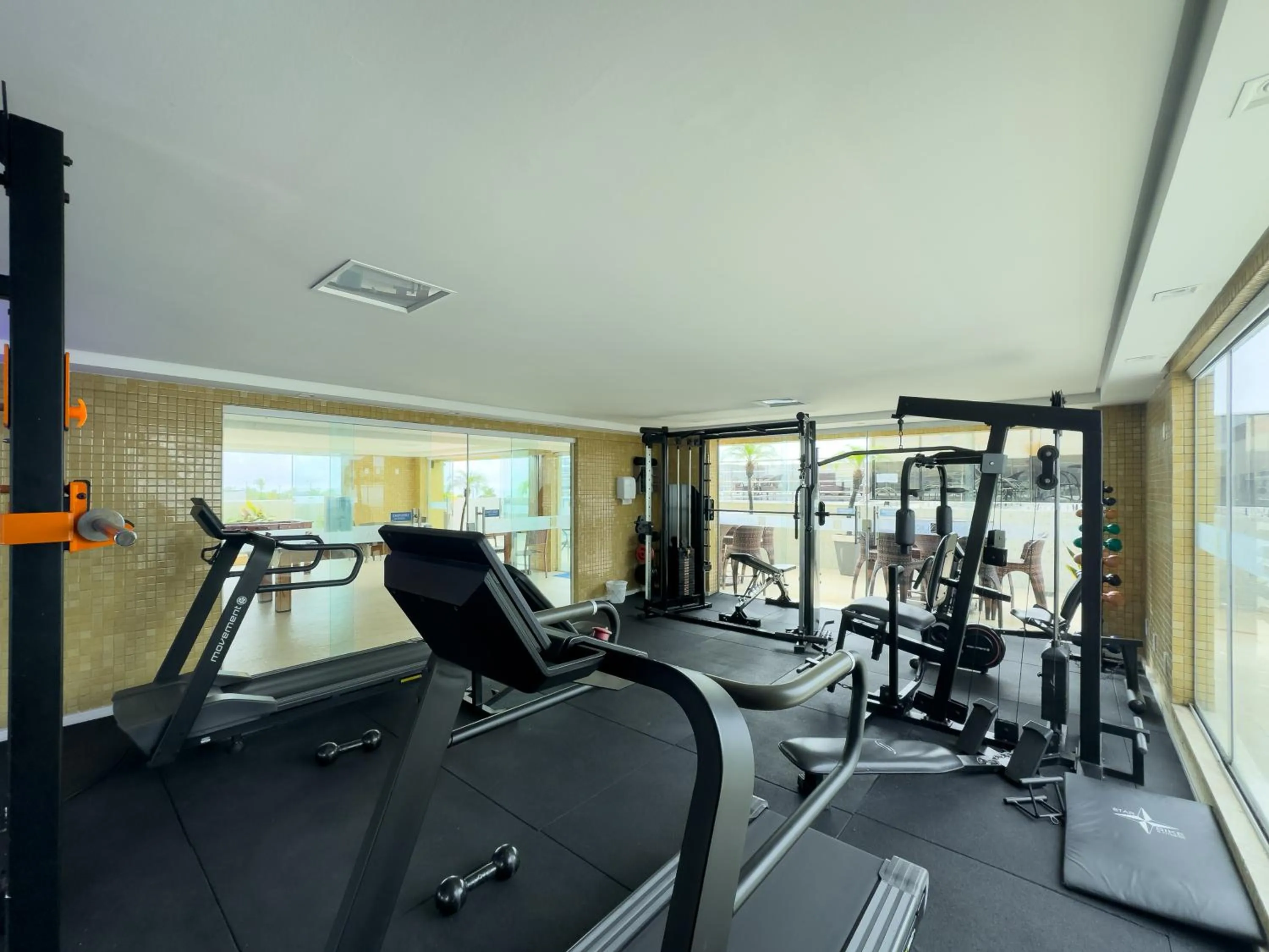 Fitness centre/facilities in Laguna Praia Hotel