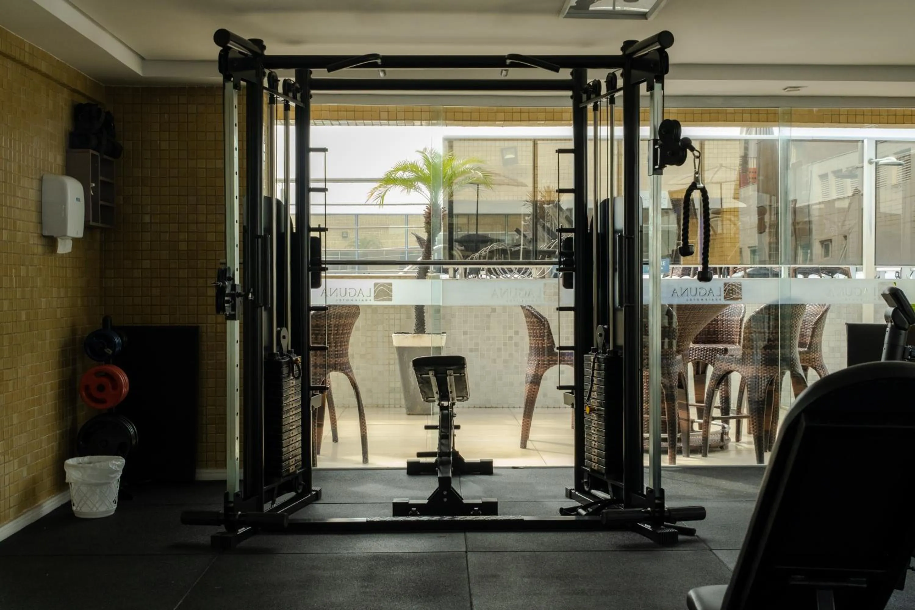 Fitness centre/facilities in Laguna Praia Hotel