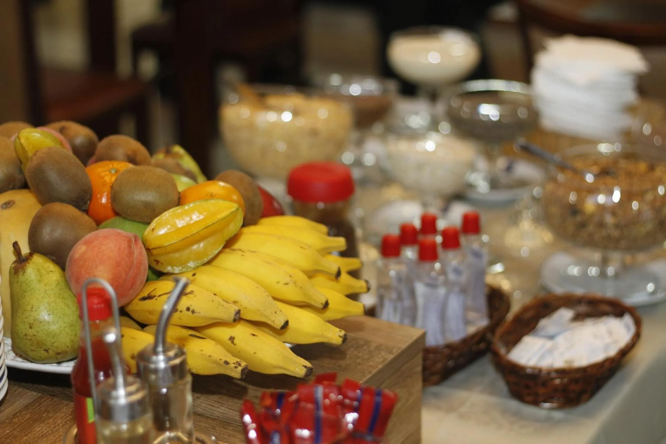 Buffet breakfast in Sky Ville Hotel Gramado