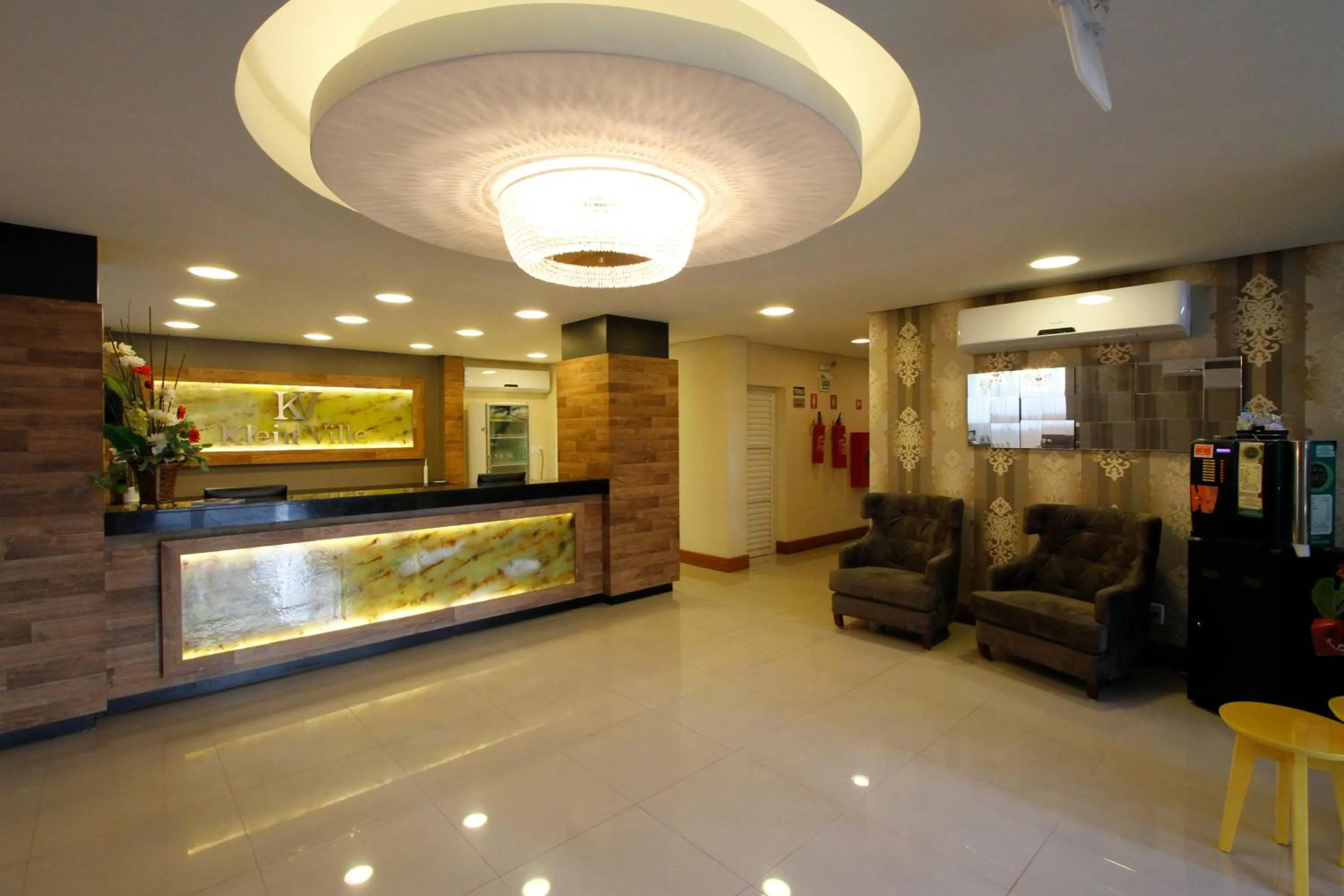 Lobby or reception in Sky Ville Hotel Gramado