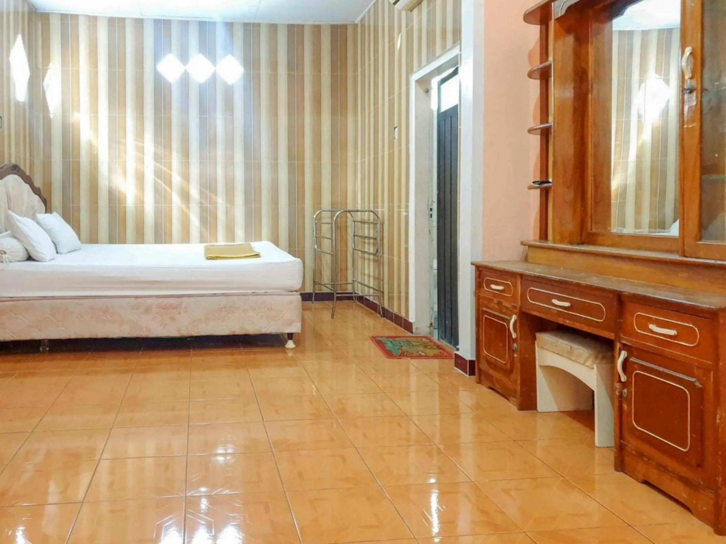 Bed in Hotel Mario Pulana Bone